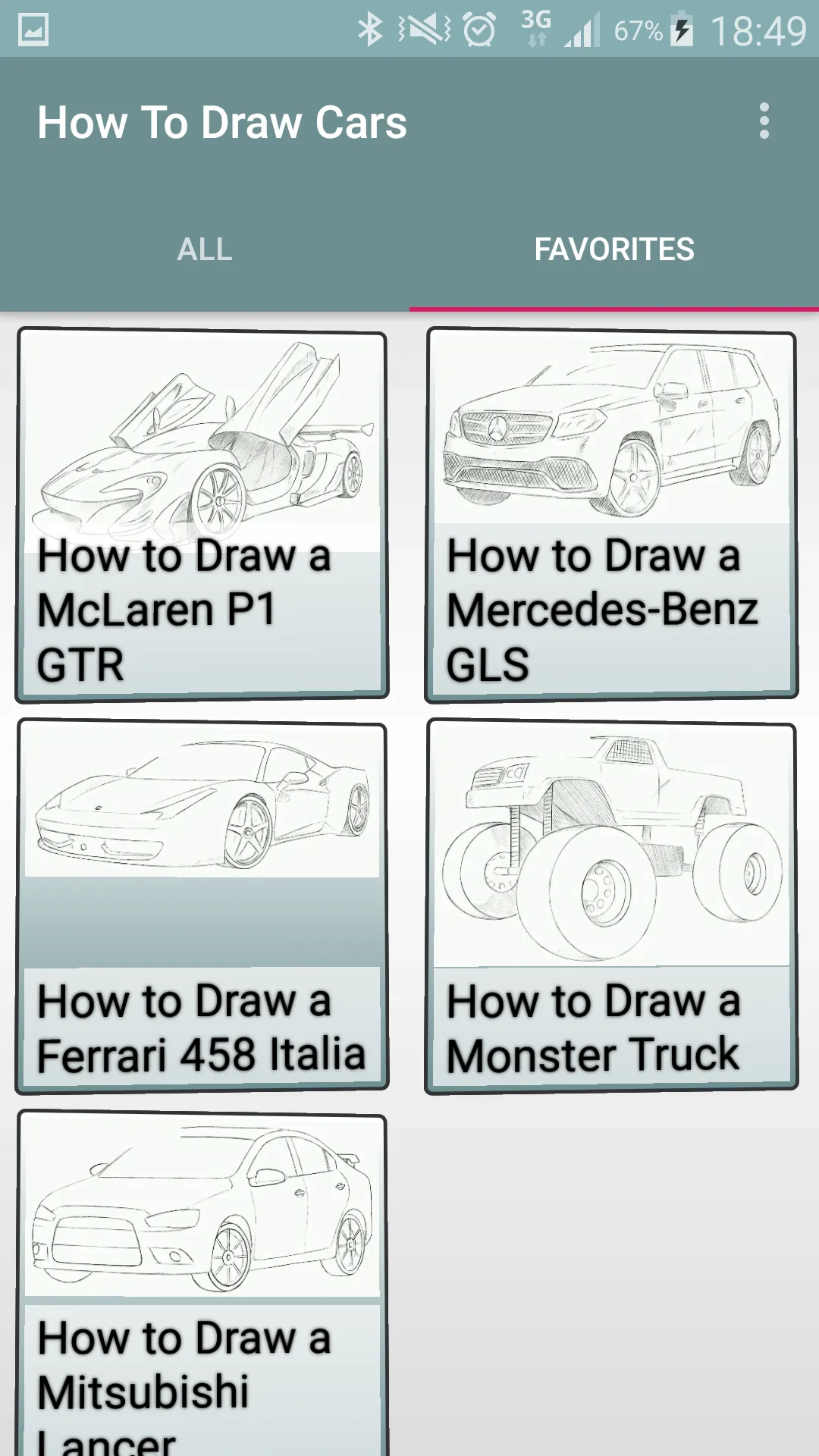 How to Draw Cars | Indus Appstore | Screenshot