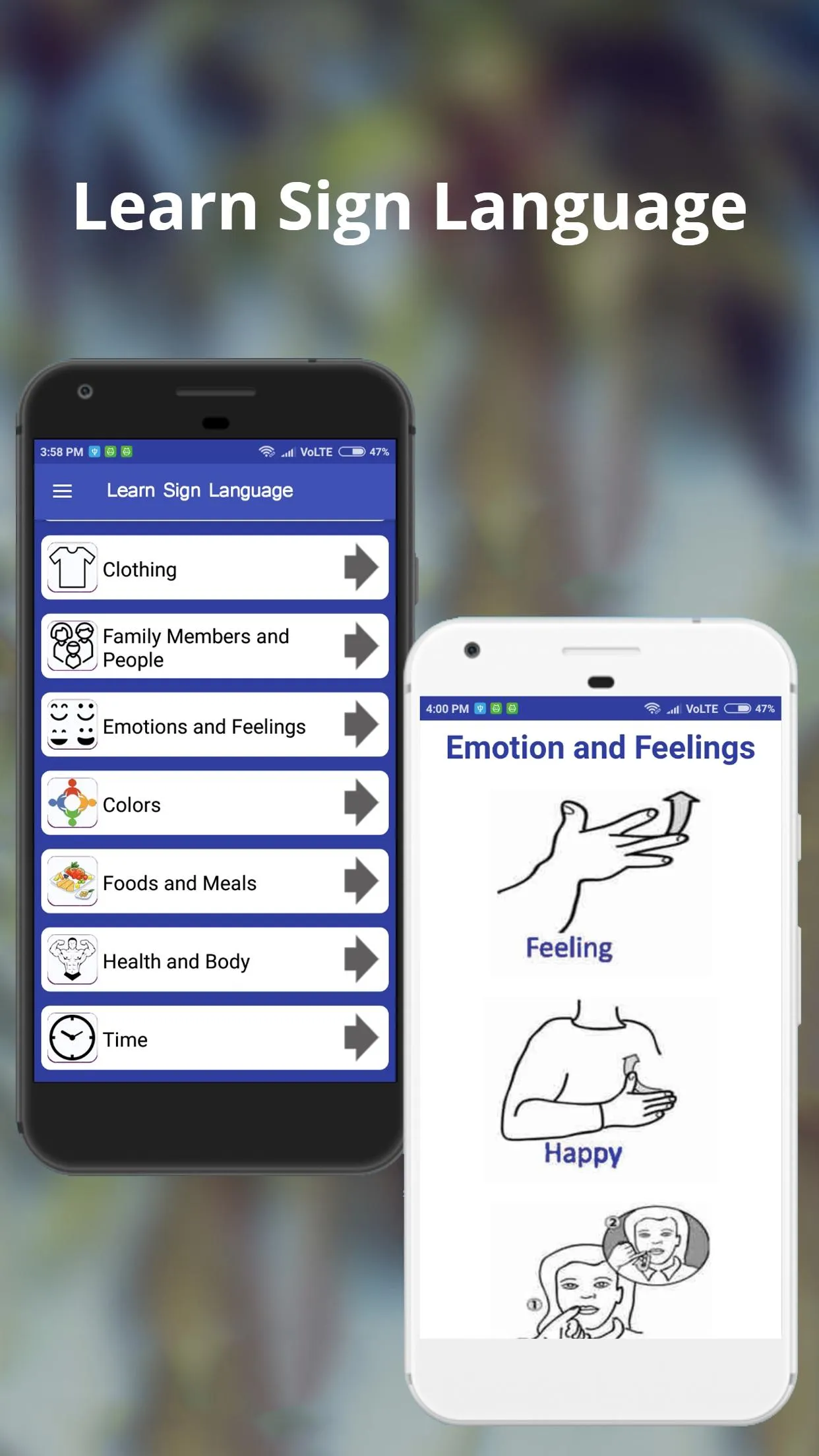 Learn Deaf People Signs | Indus Appstore | Screenshot