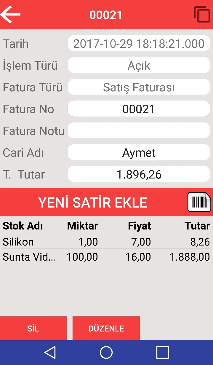 Aymet Mobil Muhasebe Pro | Indus Appstore | Screenshot