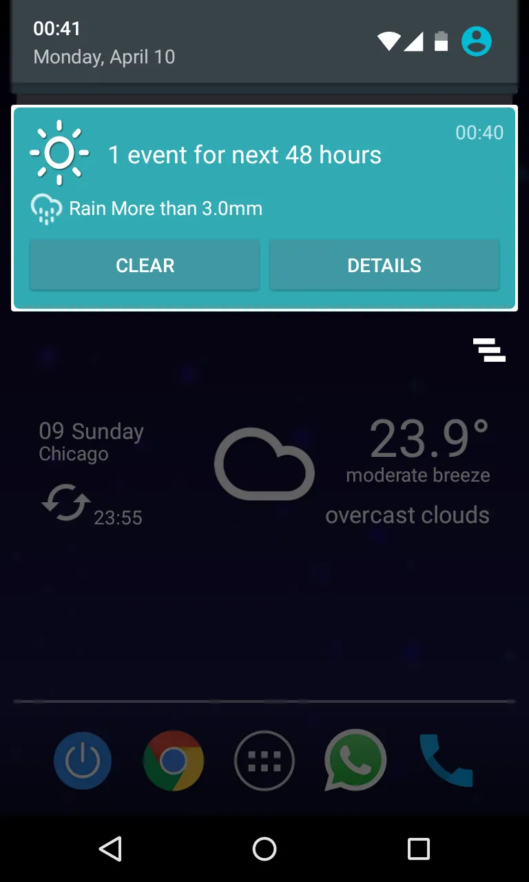 Custom Weather Alerts | Indus Appstore | Screenshot