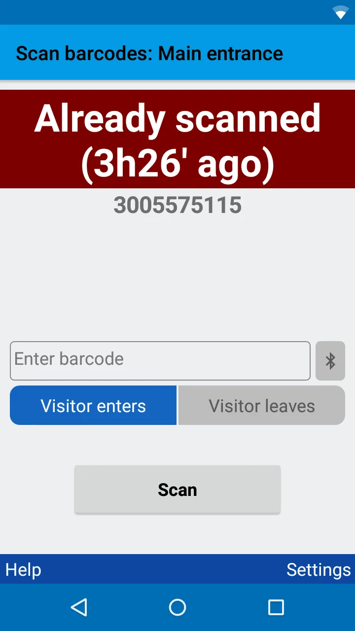 BarcodeChecker for Tickets | Indus Appstore | Screenshot