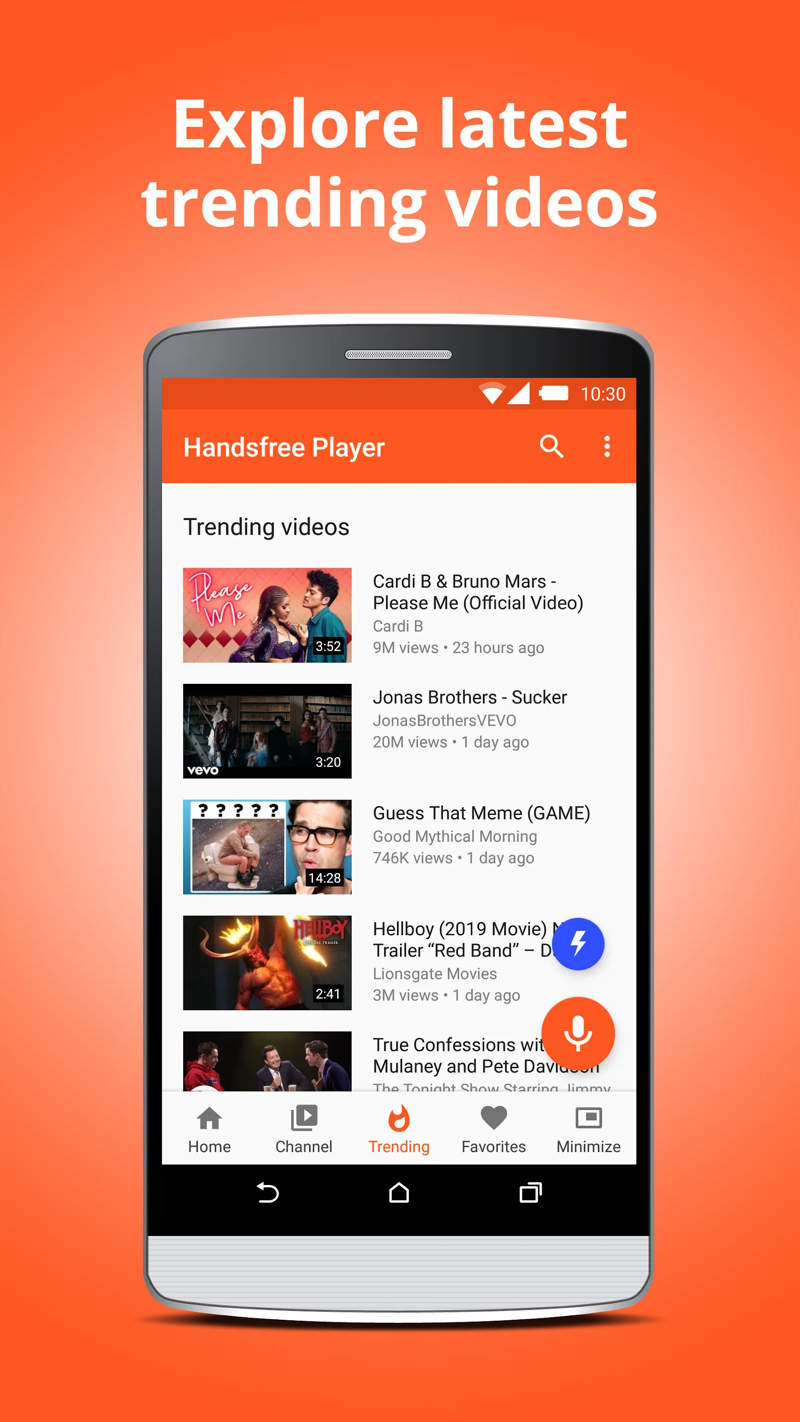 Handsfree Player for YouTube | Indus Appstore | Screenshot