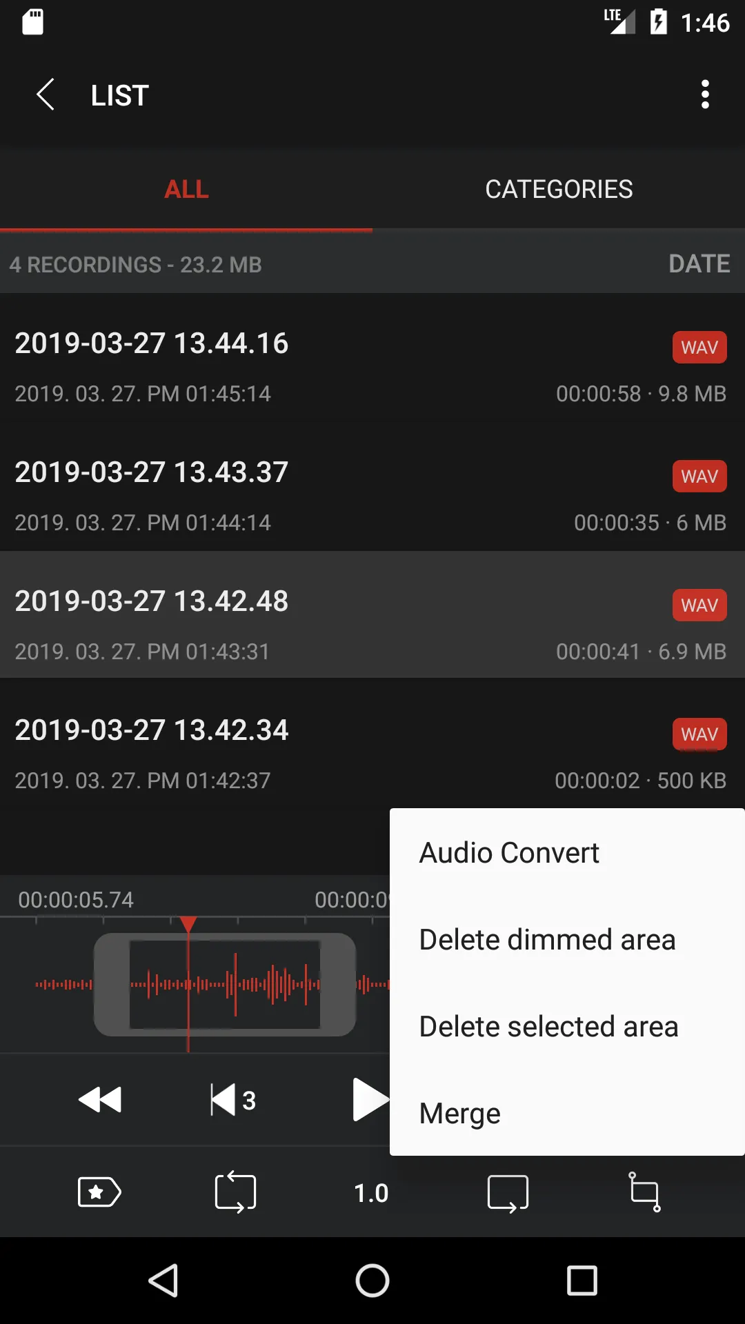 Awesome Voice Recorder | Indus Appstore | Screenshot