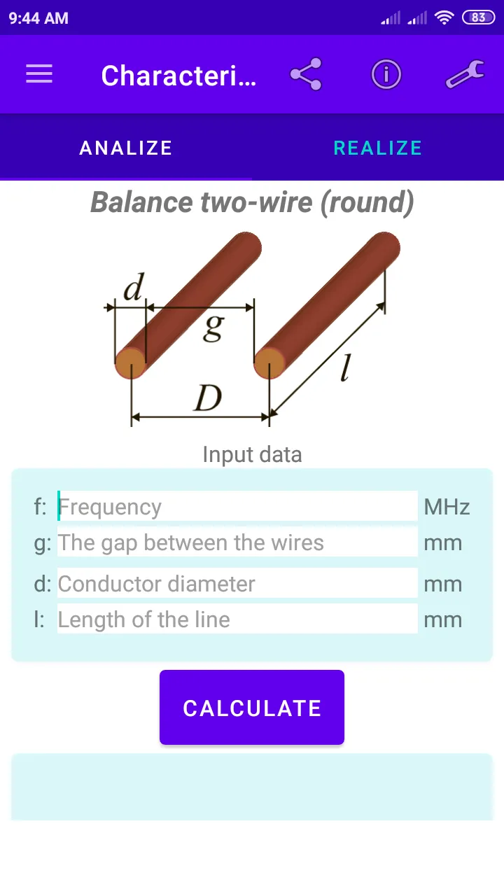 Characteristic impedance | Indus Appstore | Screenshot