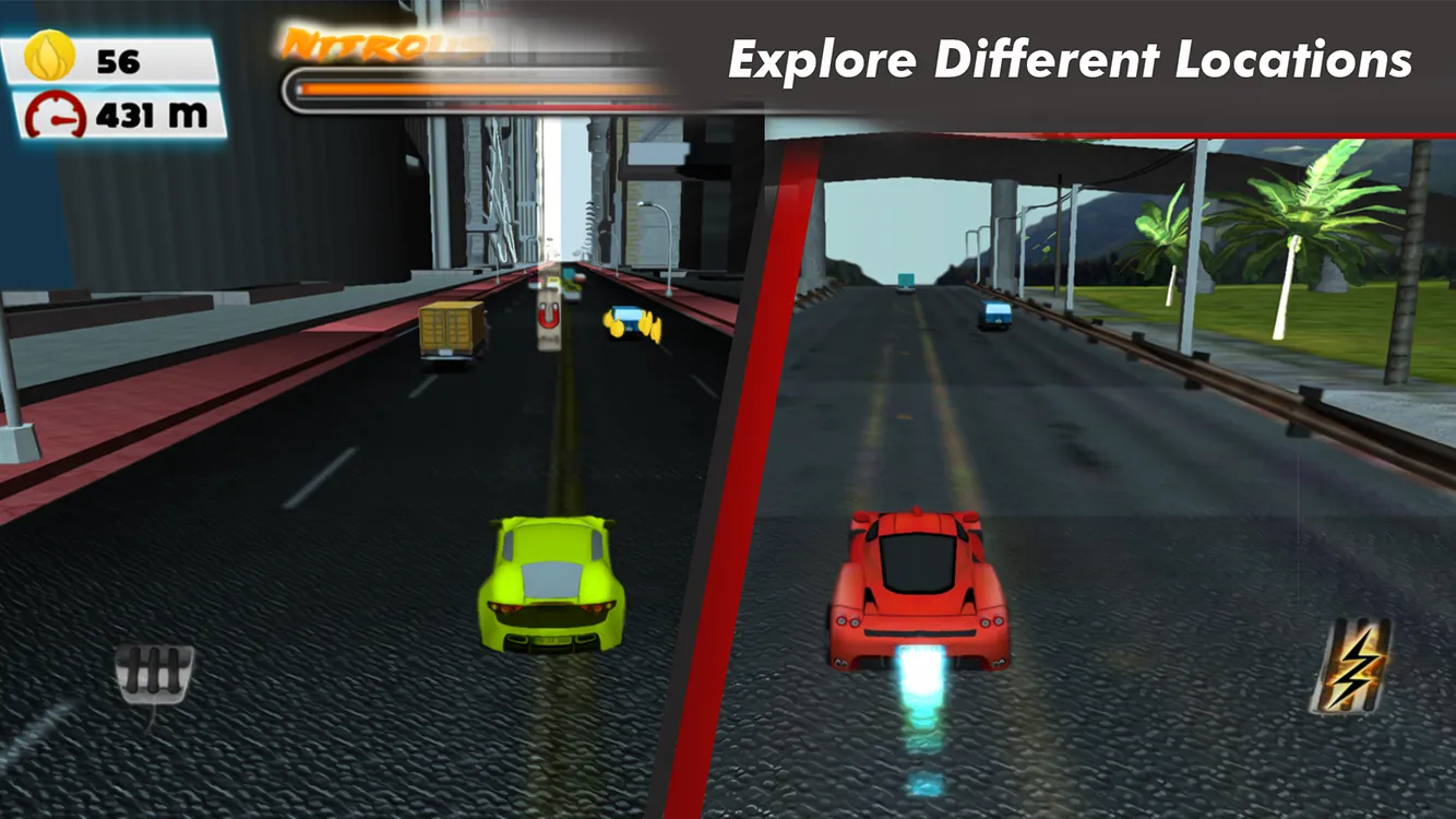 Subway racing car in rush | Indus Appstore | Screenshot