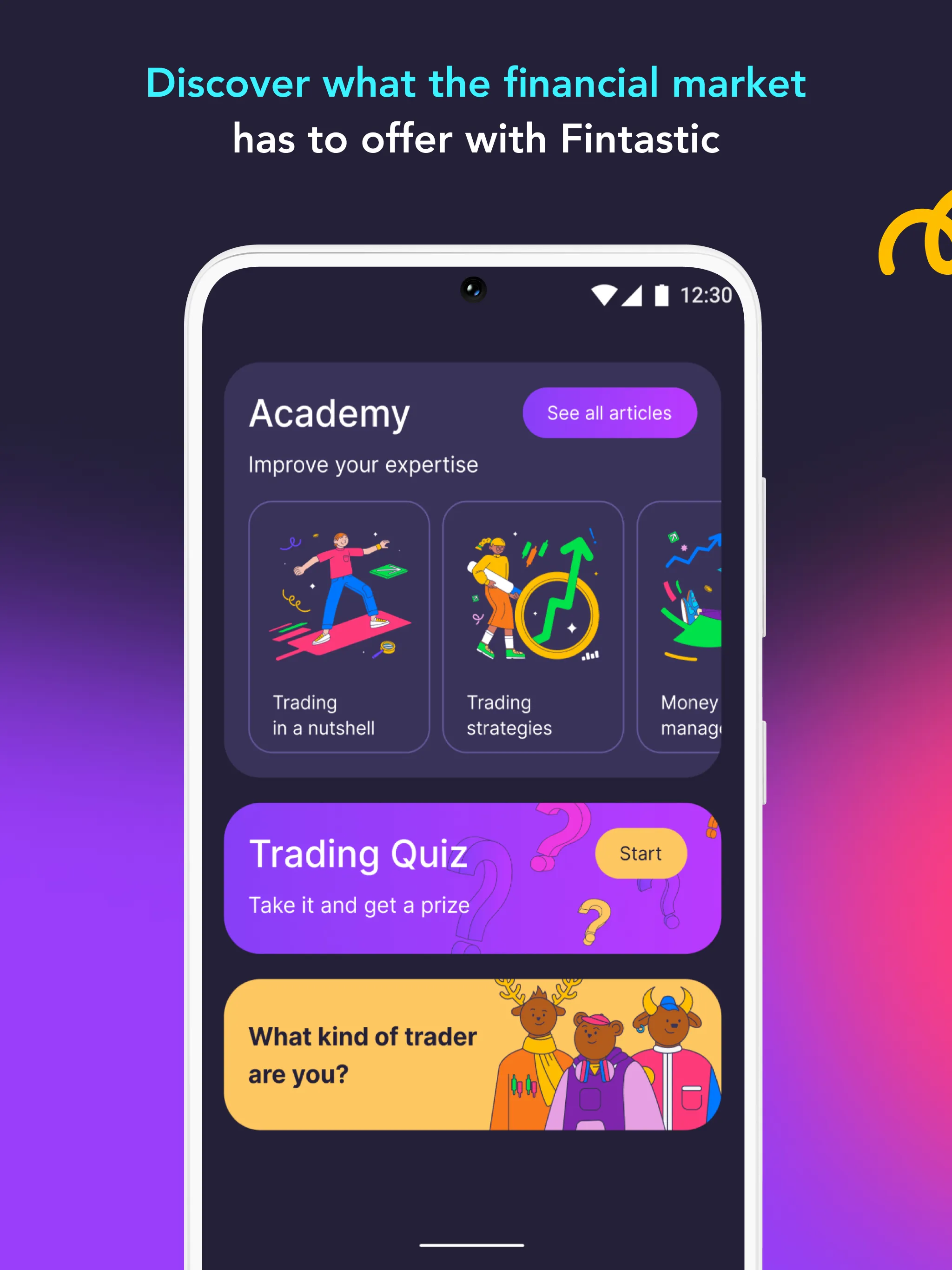 Fintastic - trading education | Indus Appstore | Screenshot