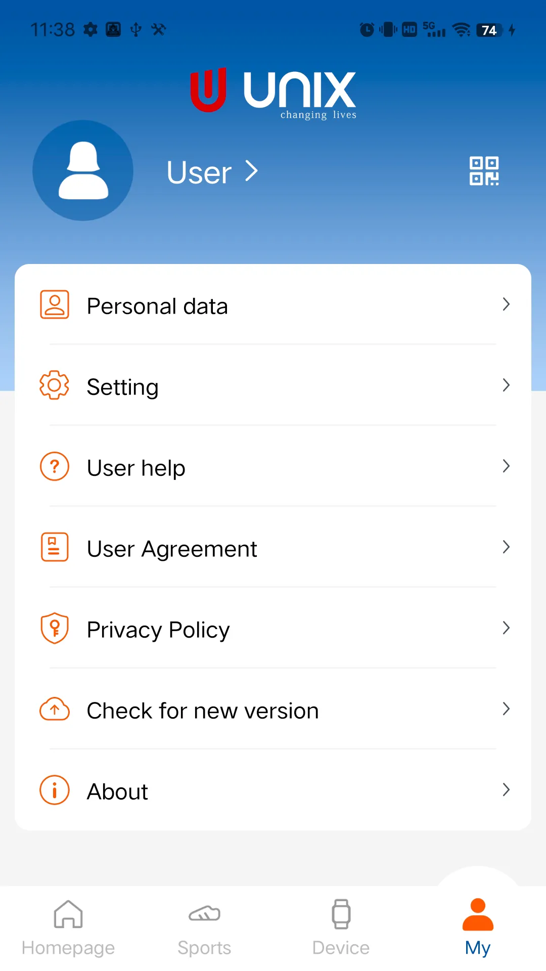 Unix Fitz | Indus Appstore | Screenshot