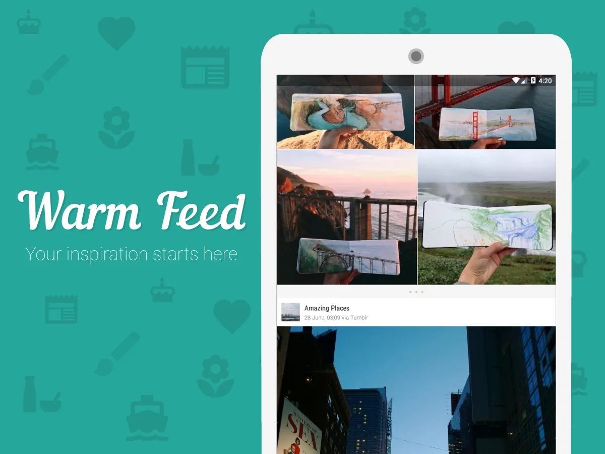 Warm Feed | Indus Appstore | Screenshot