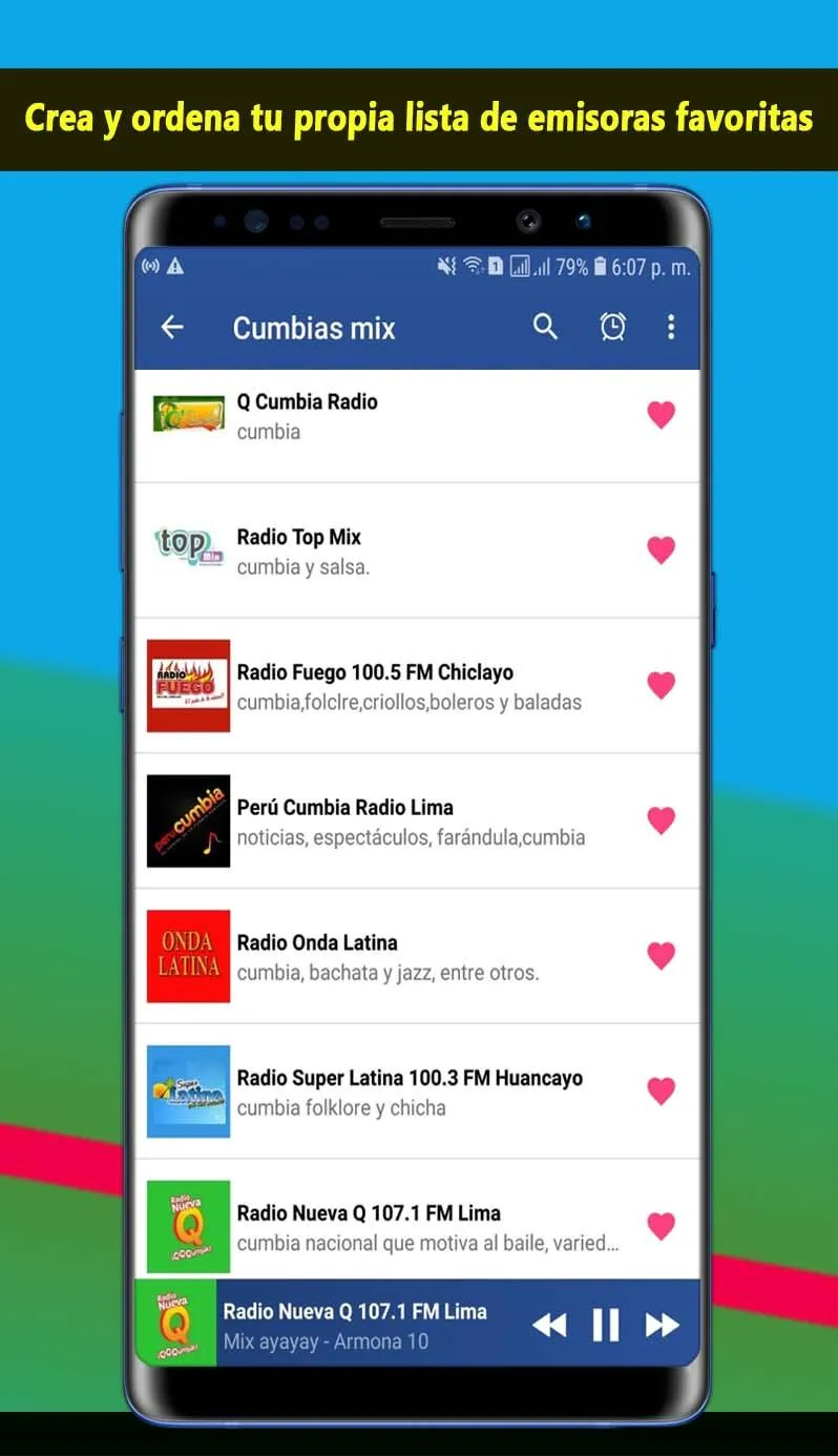 Musica Cumbias Mix | Indus Appstore | Screenshot