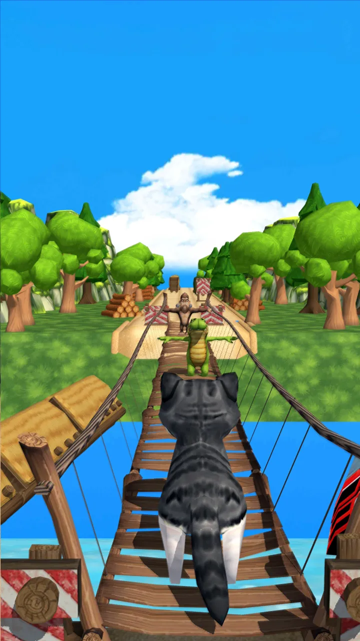 Jungle Cat Run | Indus Appstore | Screenshot