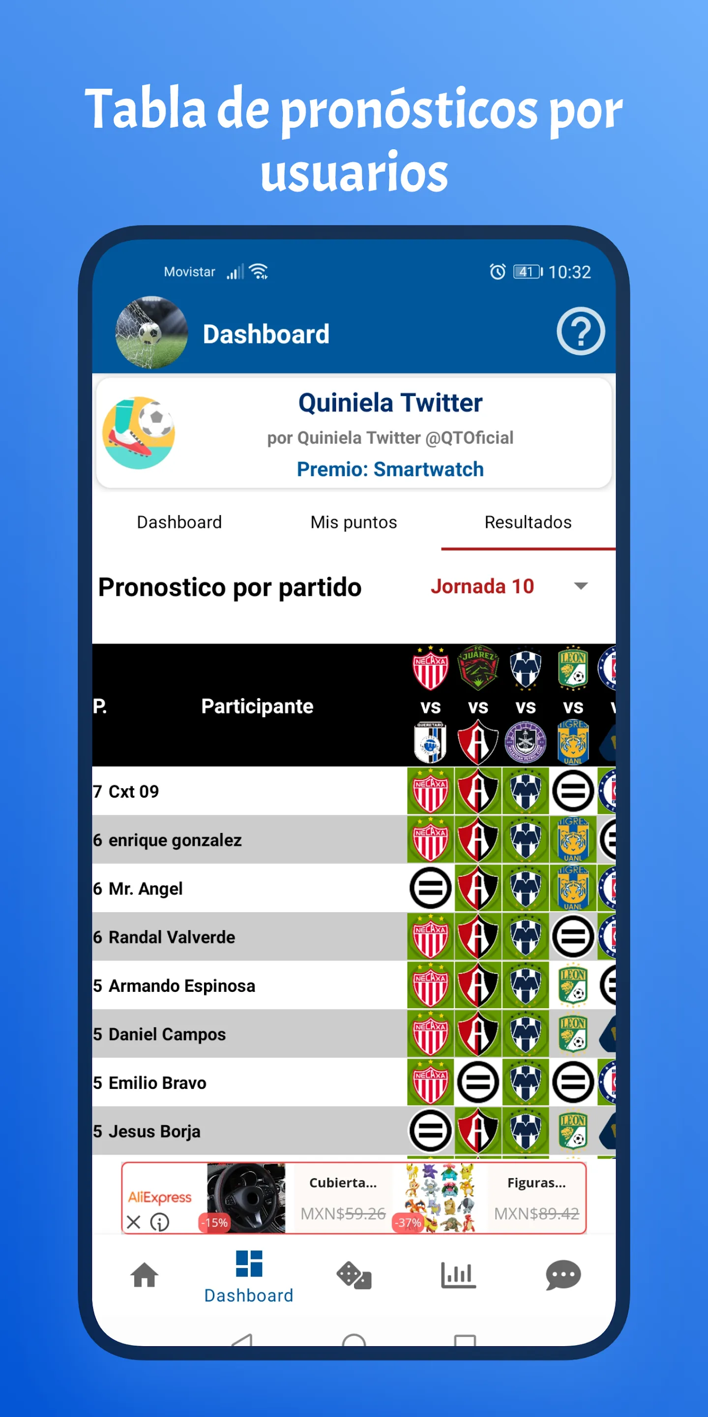 Quiniela Master | Indus Appstore | Screenshot