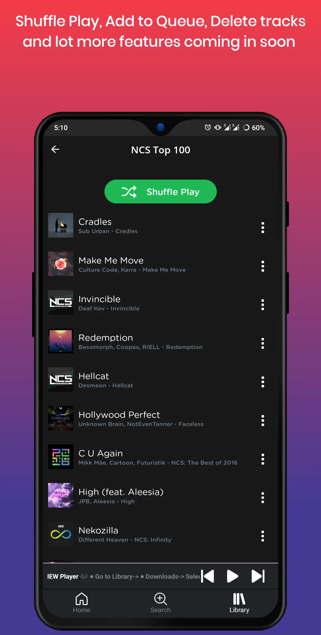 Downify -Enjoy music on the go | Indus Appstore | Screenshot