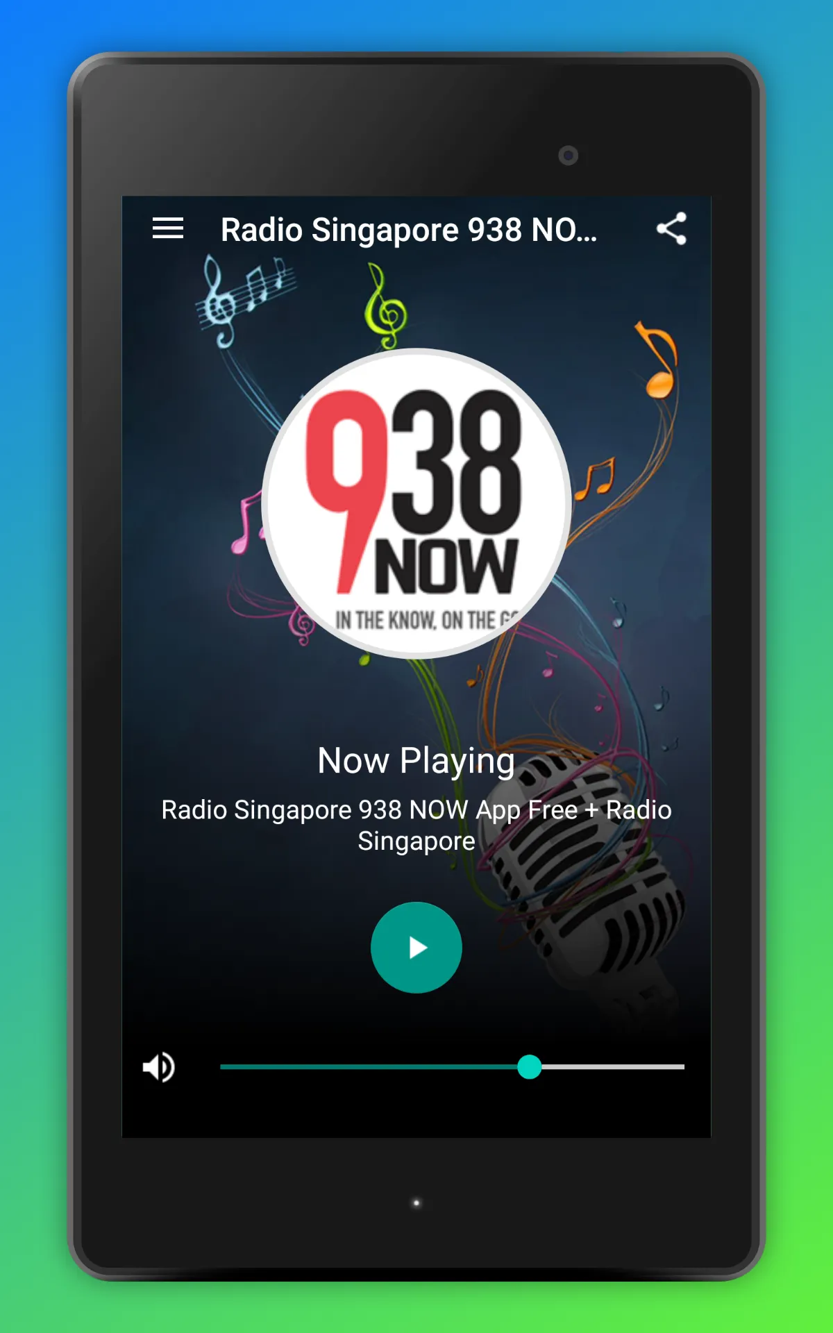 CNA938 Radio Singapore App SG | Indus Appstore | Screenshot