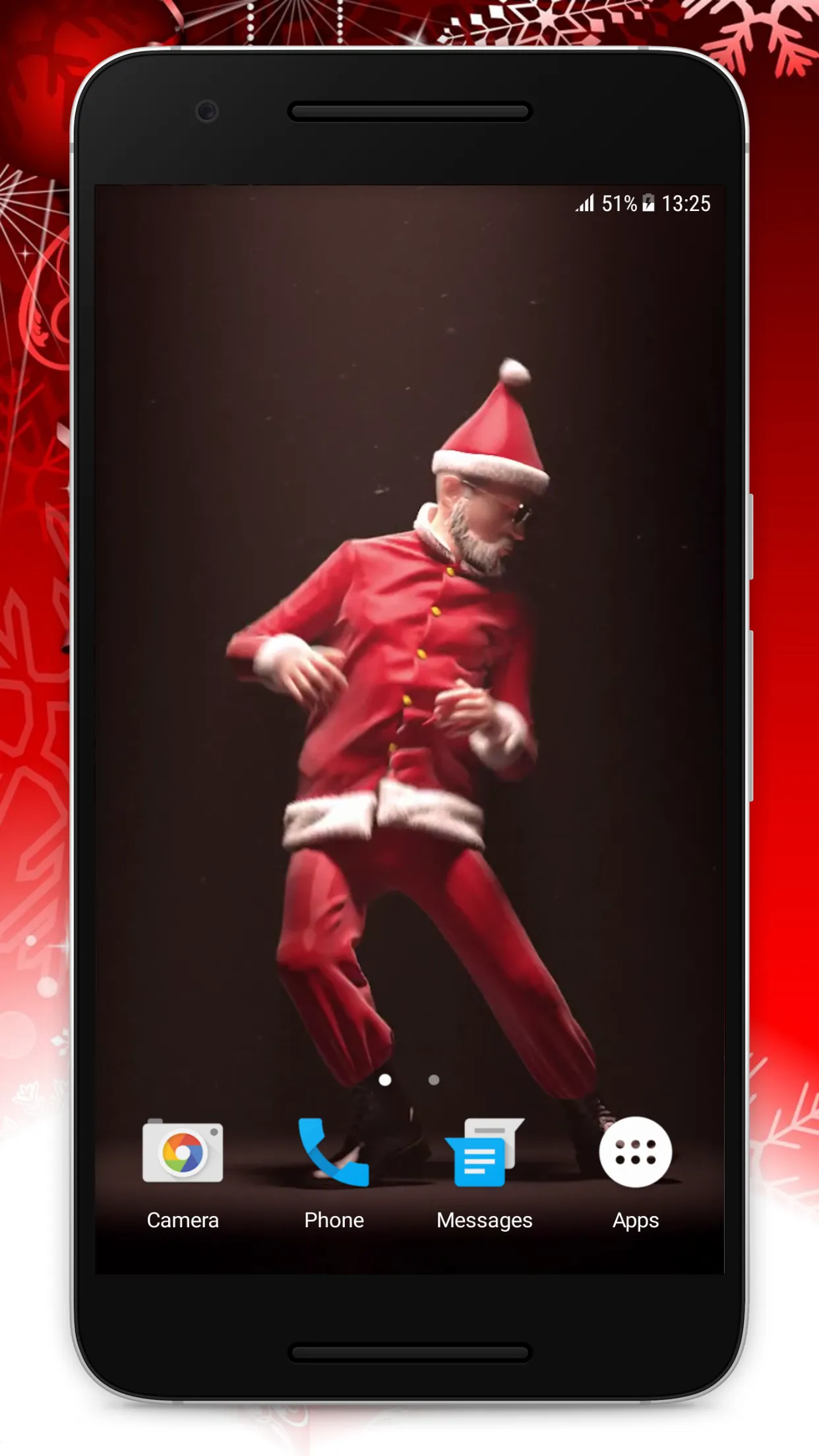 Santa Claus Live Wallpaper | Indus Appstore | Screenshot