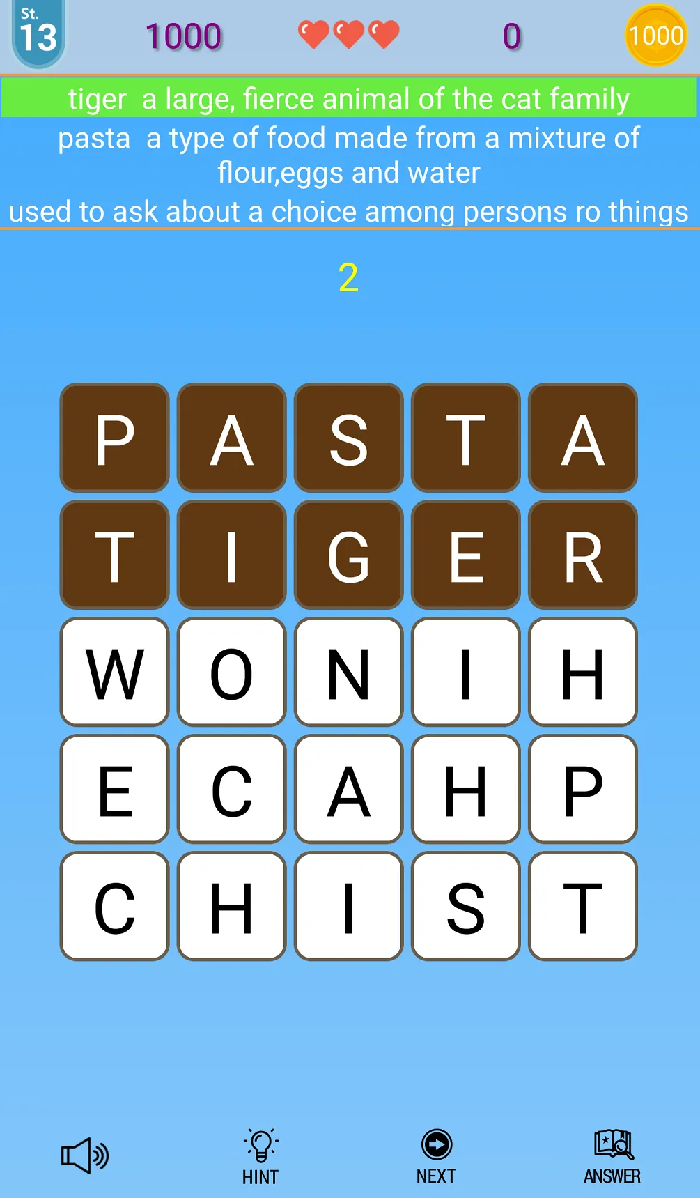 Word Anagram | Indus Appstore | Screenshot