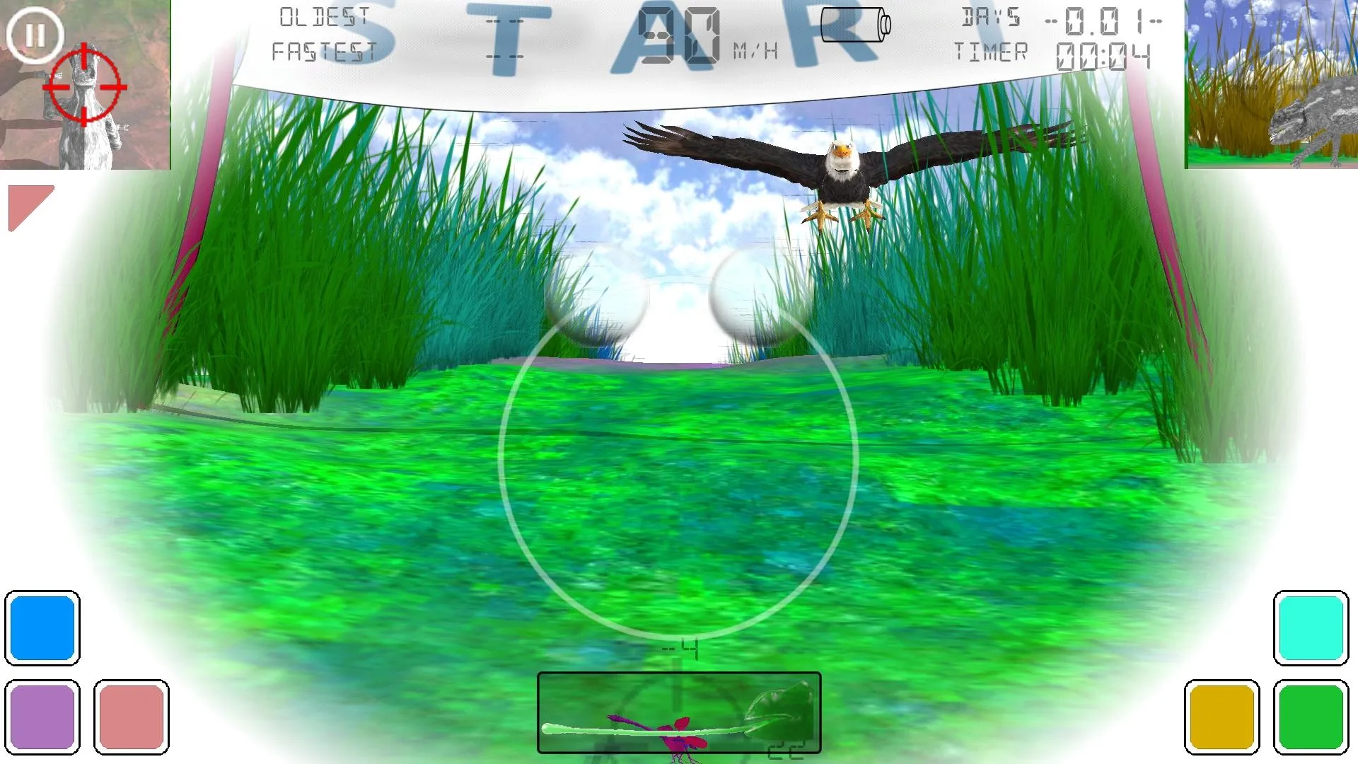 Chameleon race 3D Simulator | Indus Appstore | Screenshot