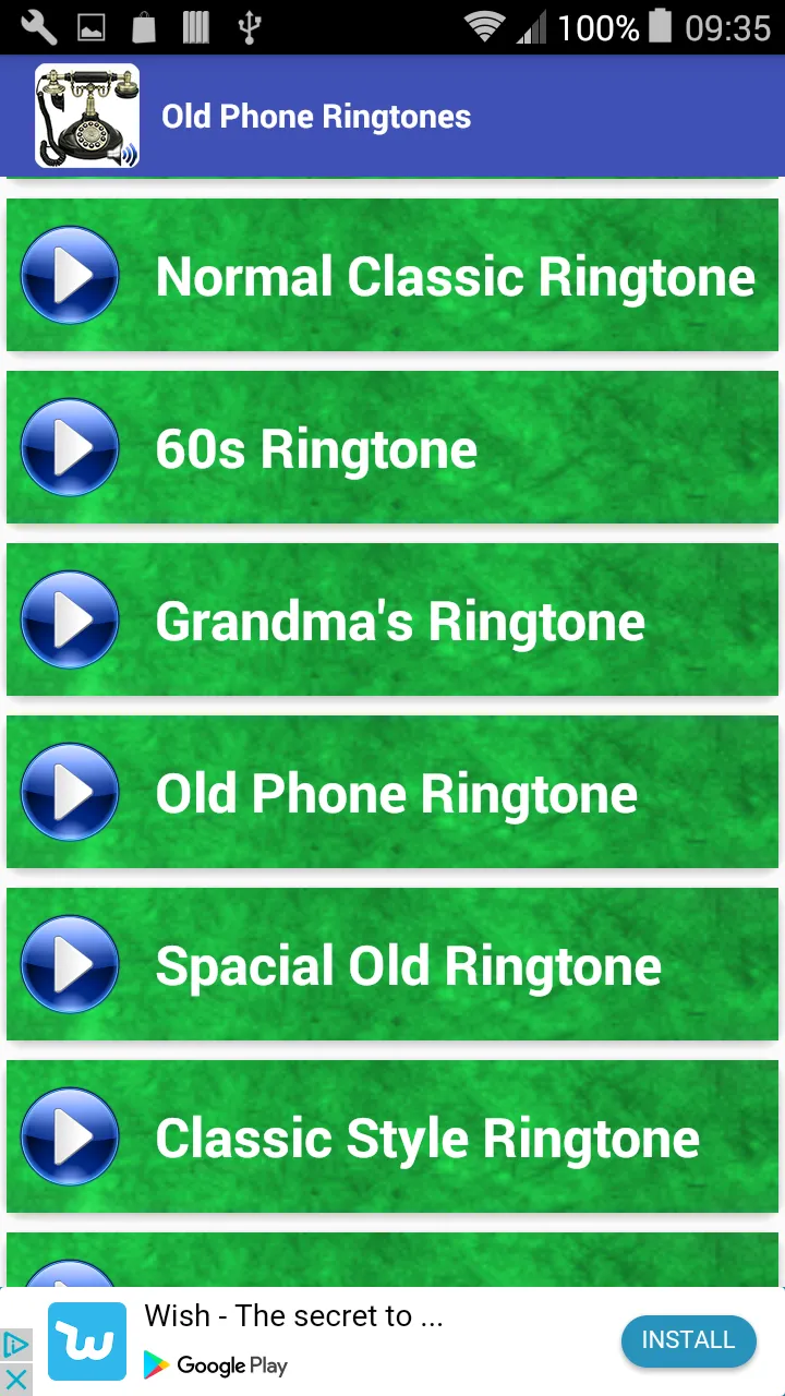 Old Phone Ringtones | Indus Appstore | Screenshot