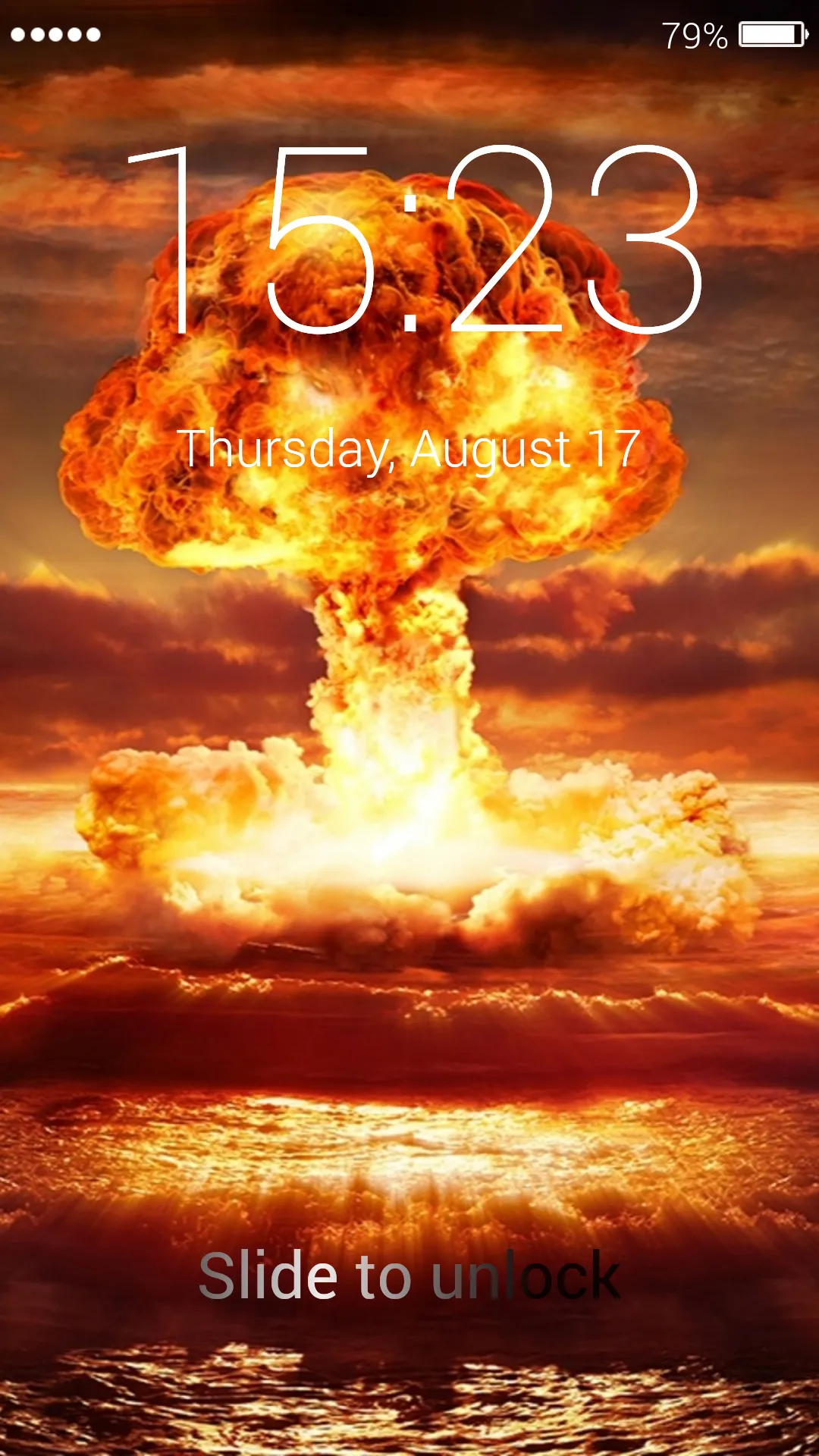 Nuclear Bomb Wallpapers & Lock | Indus Appstore | Screenshot