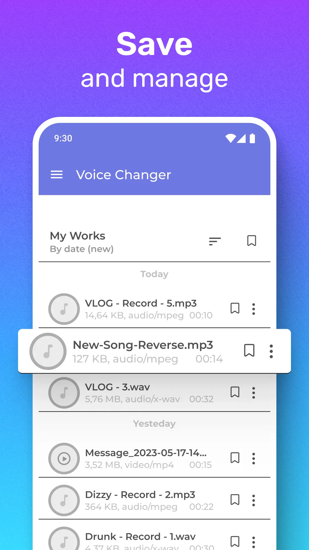 Video Voice Changer + Effects | Indus Appstore | Screenshot