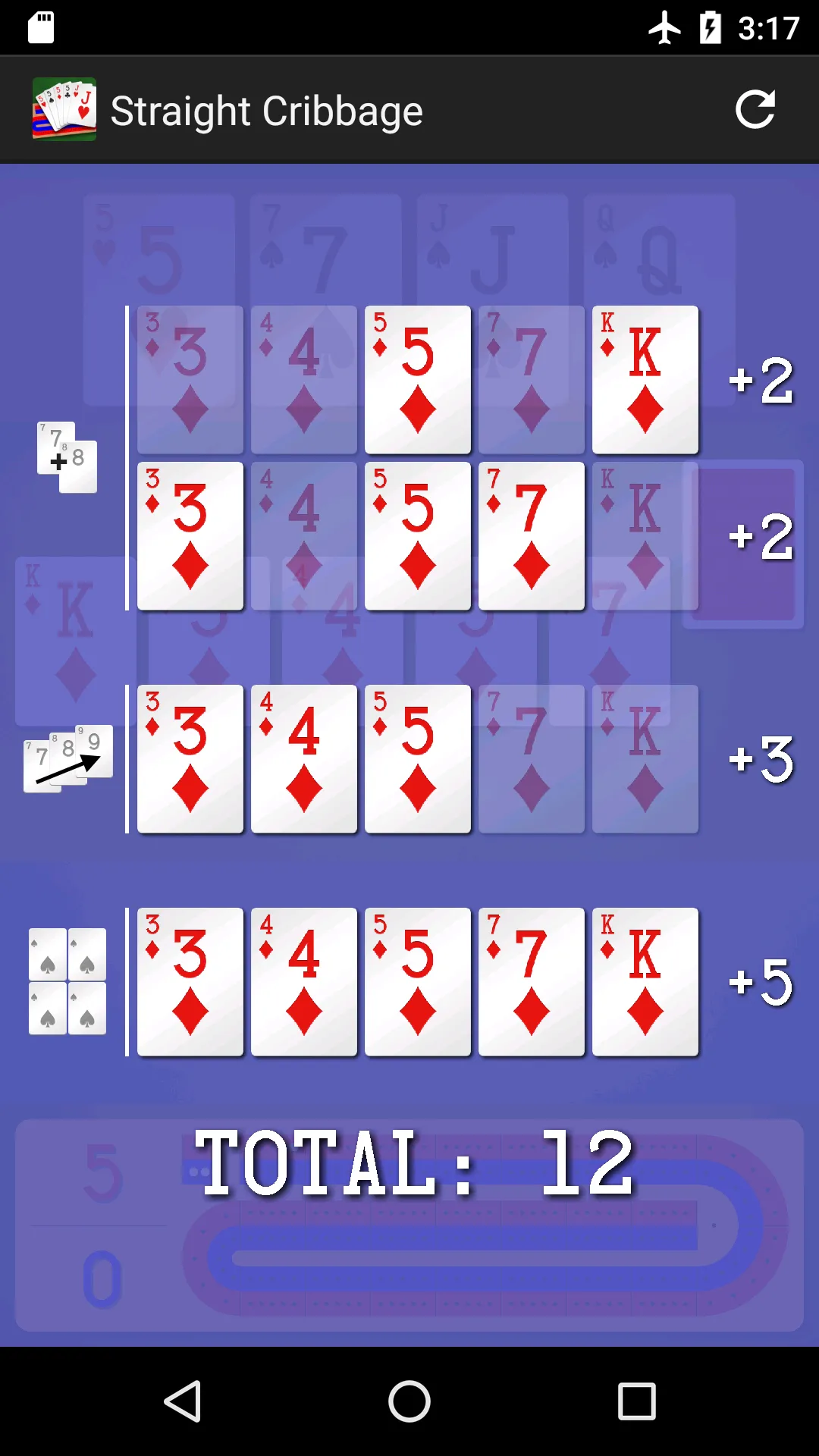 Straight Cribbage | Indus Appstore | Screenshot