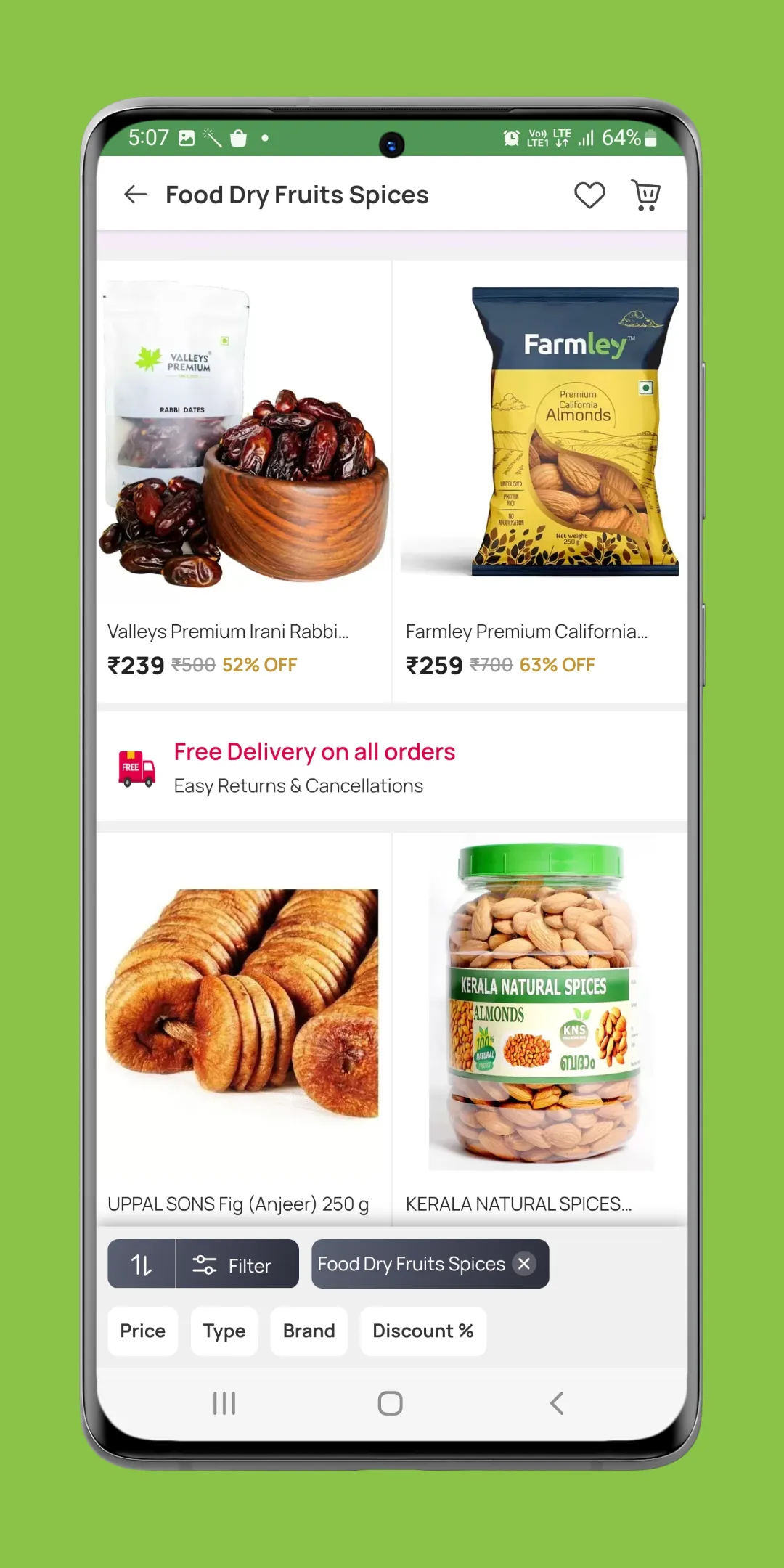 Dry Fruits Online Shopping App | Indus Appstore | Screenshot