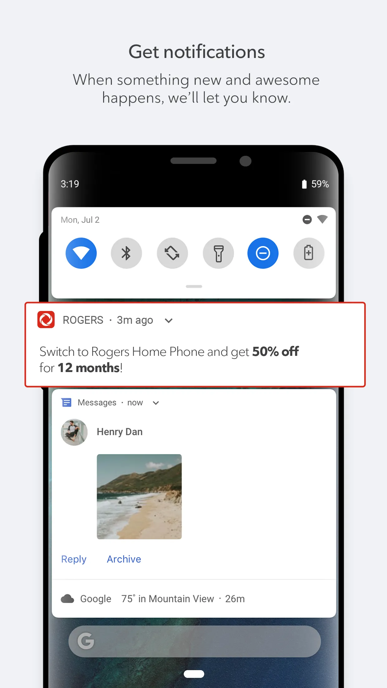 MyRogers | Indus Appstore | Screenshot