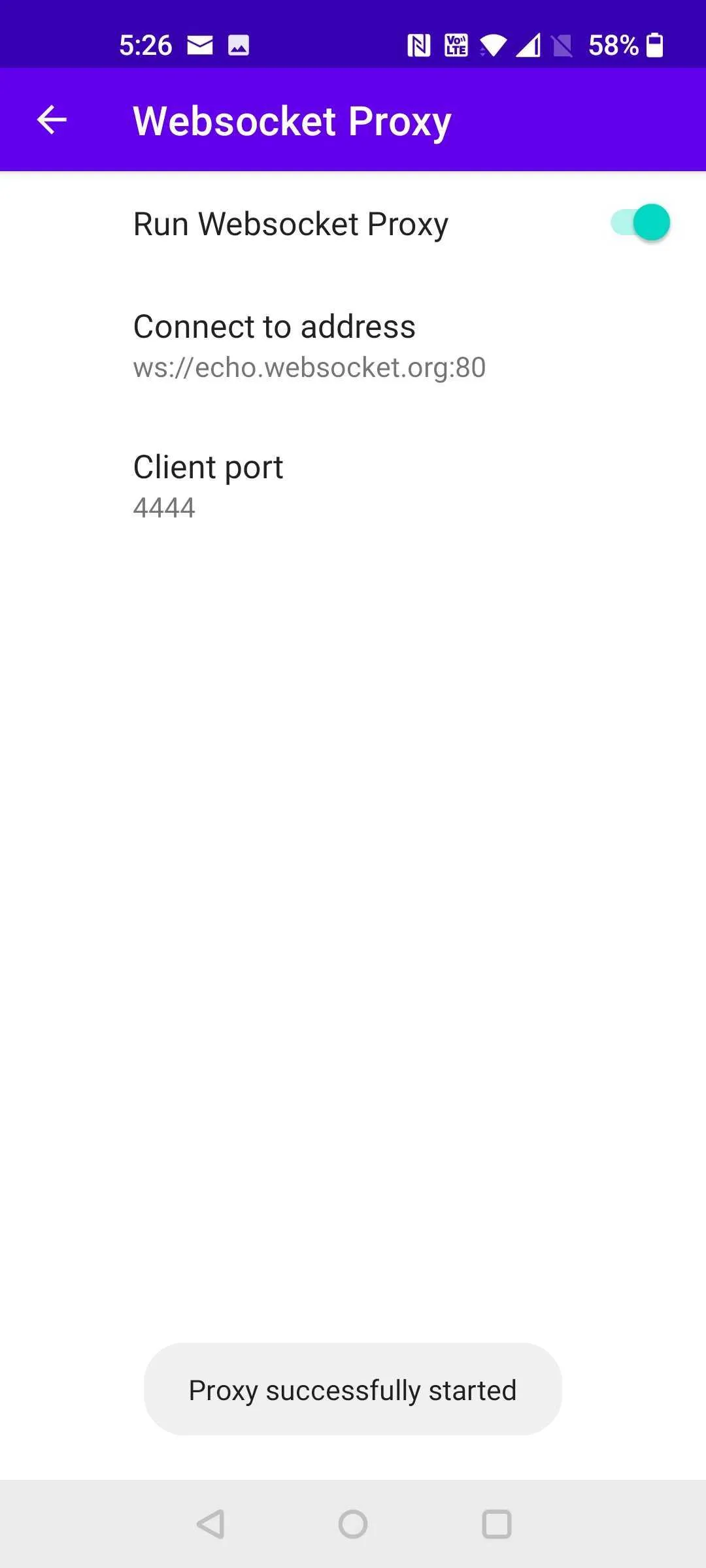 WebSocket Proxy | Indus Appstore | Screenshot