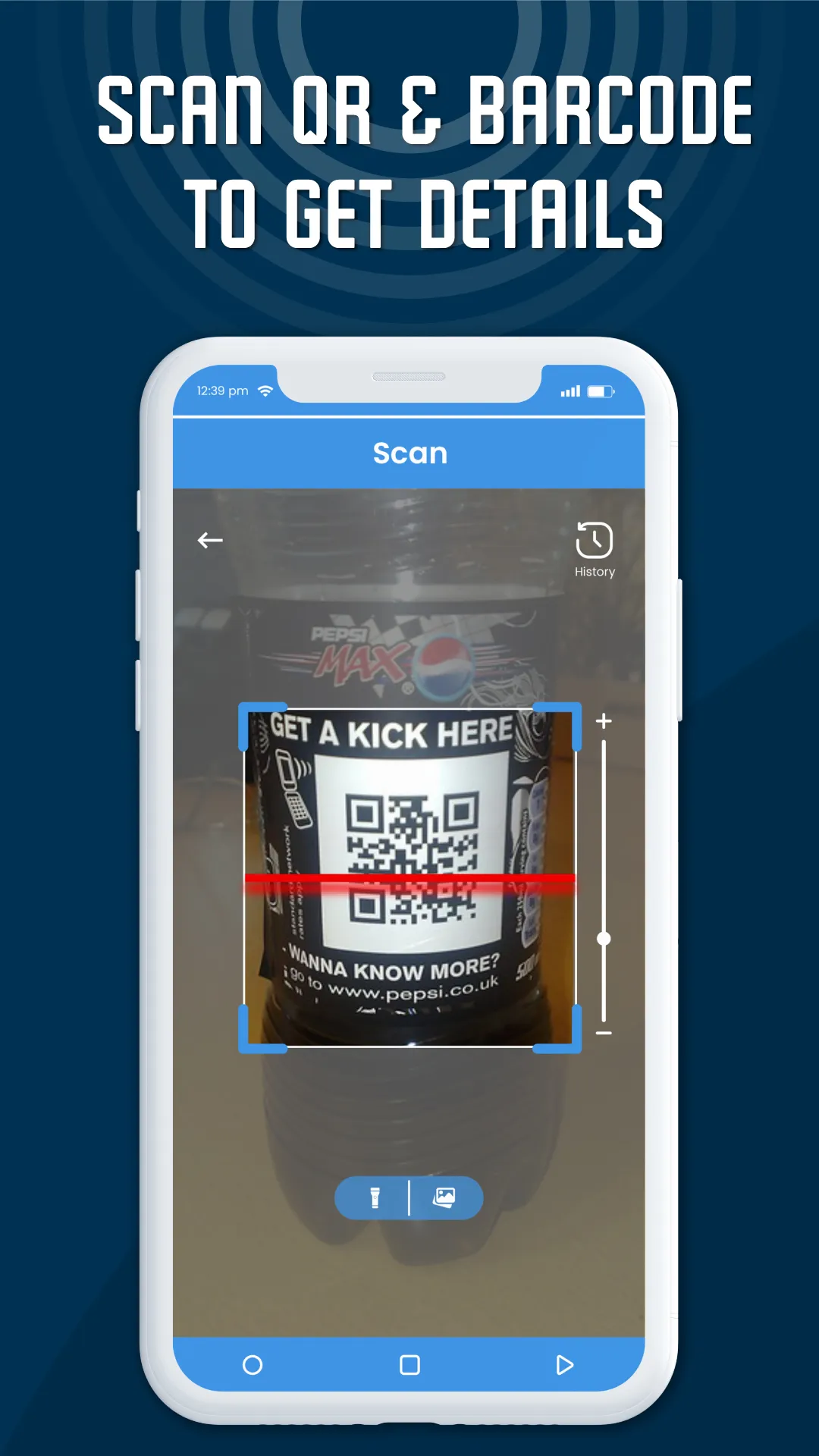 QR Scanner: Barcode Reader app | Indus Appstore | Screenshot