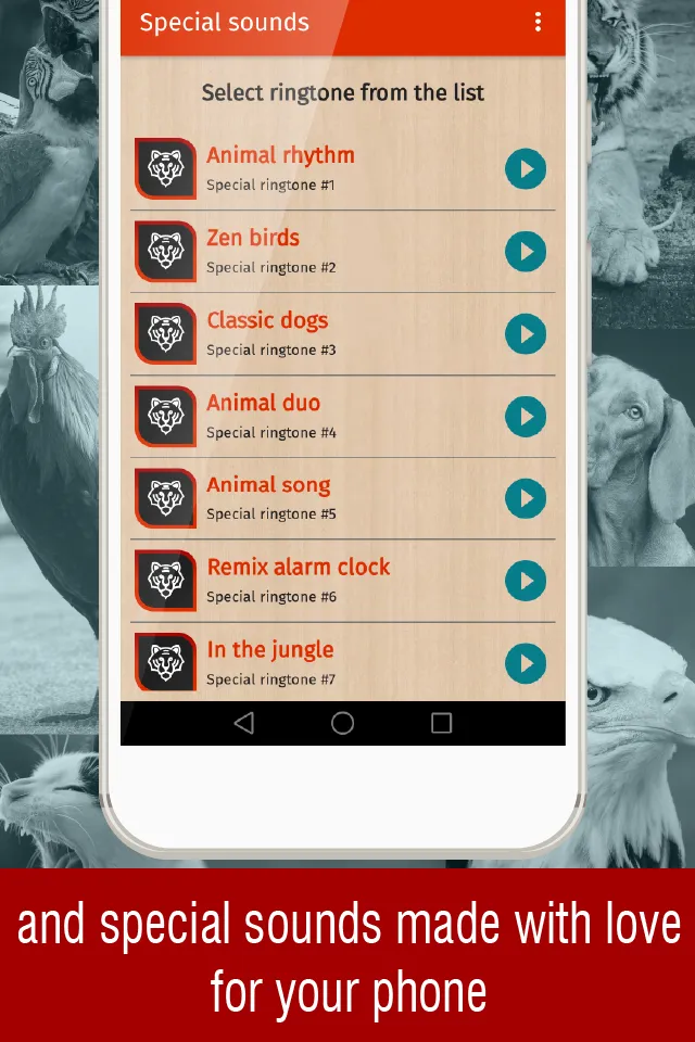 animal sounds for phone | Indus Appstore | Screenshot