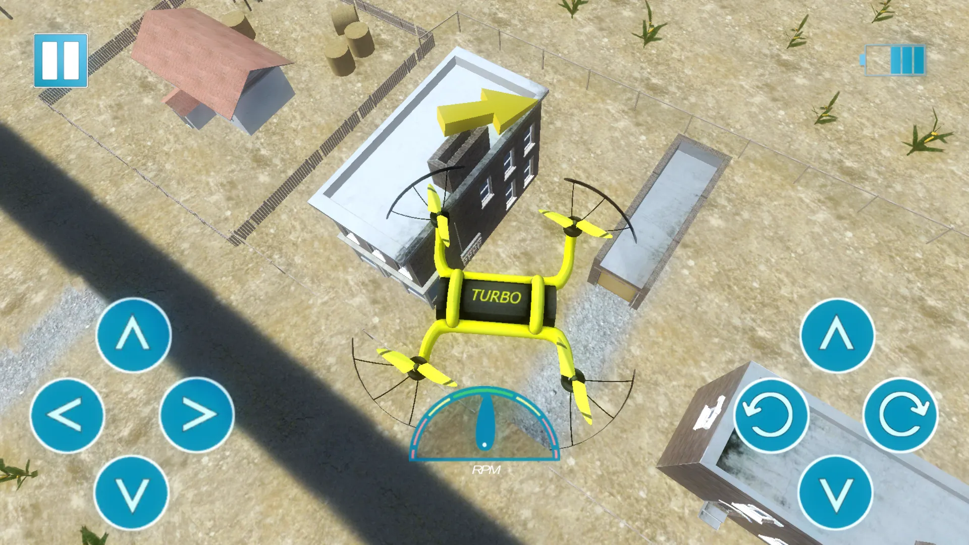 Drone lander simulator 3d | Indus Appstore | Screenshot