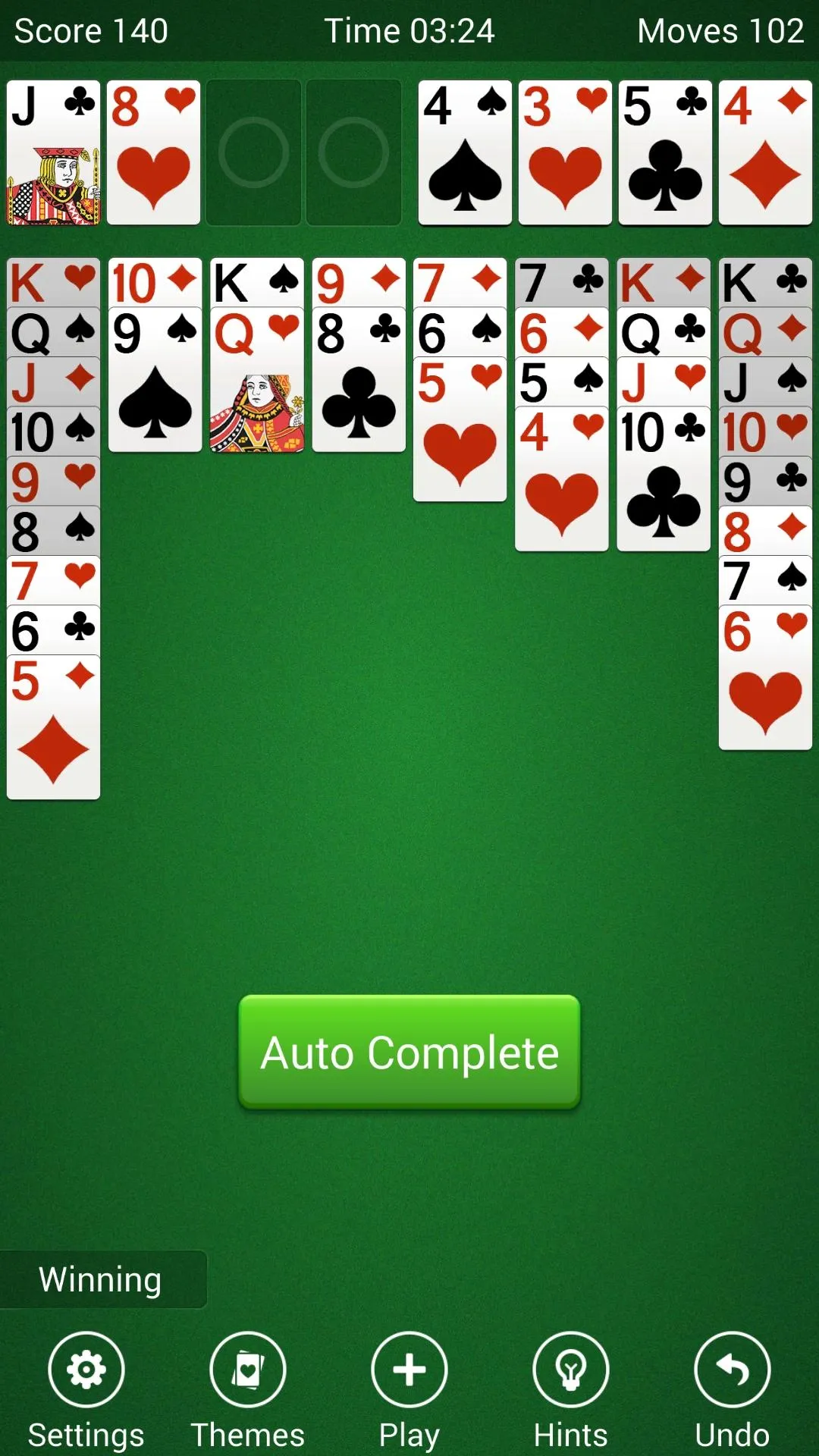 FreeCell Solitaire | Indus Appstore | Screenshot