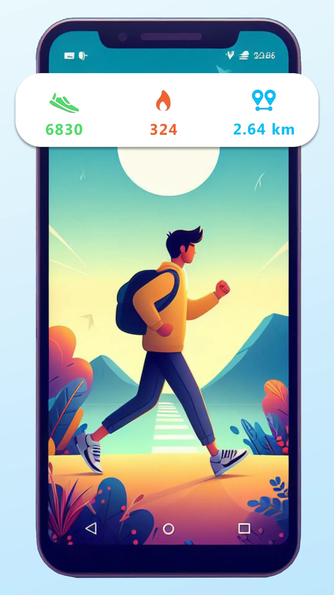 Pedometer - Step Counter | Indus Appstore | Screenshot