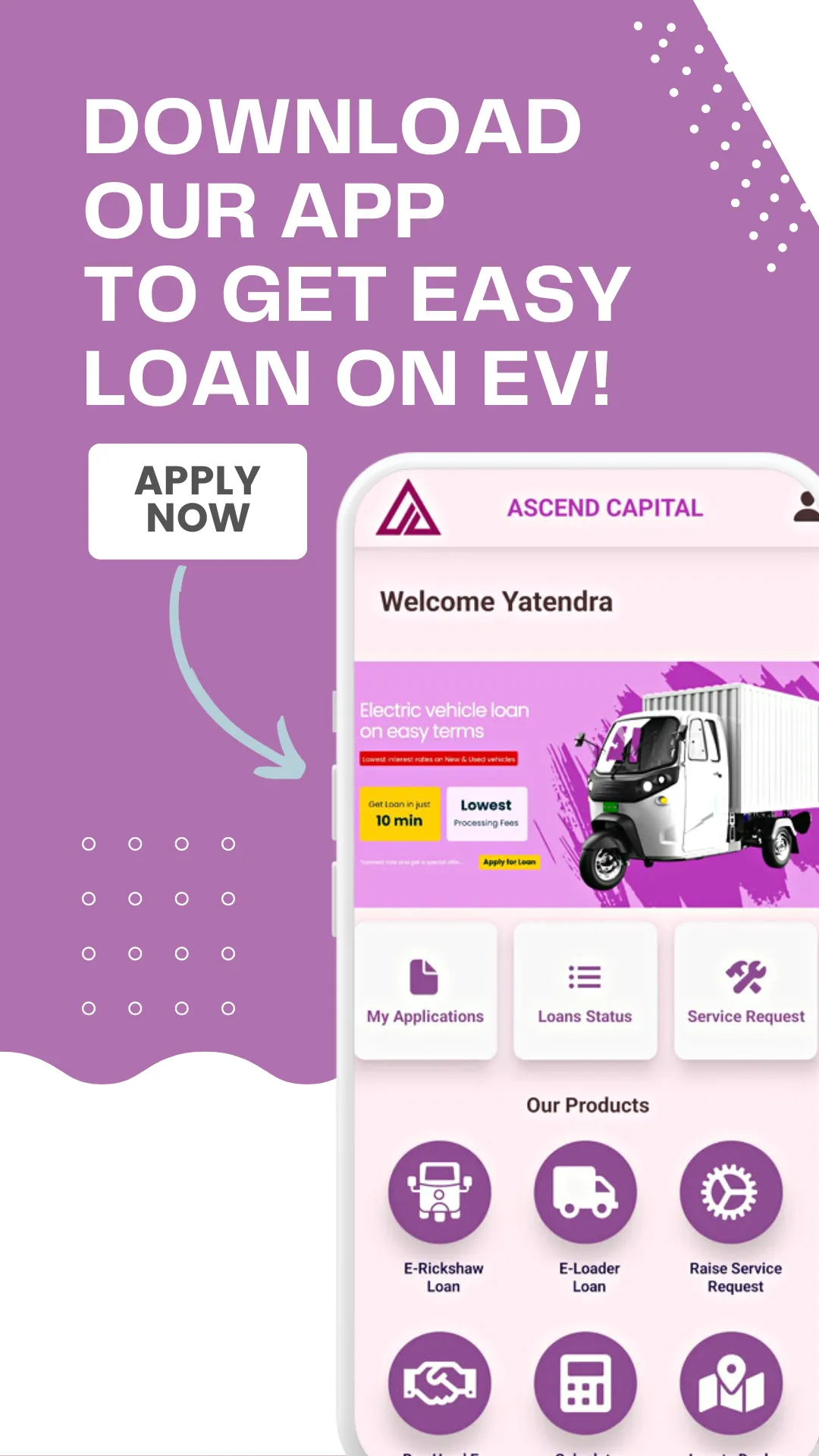 Ascend Capital - EV Loans | Indus Appstore | Screenshot