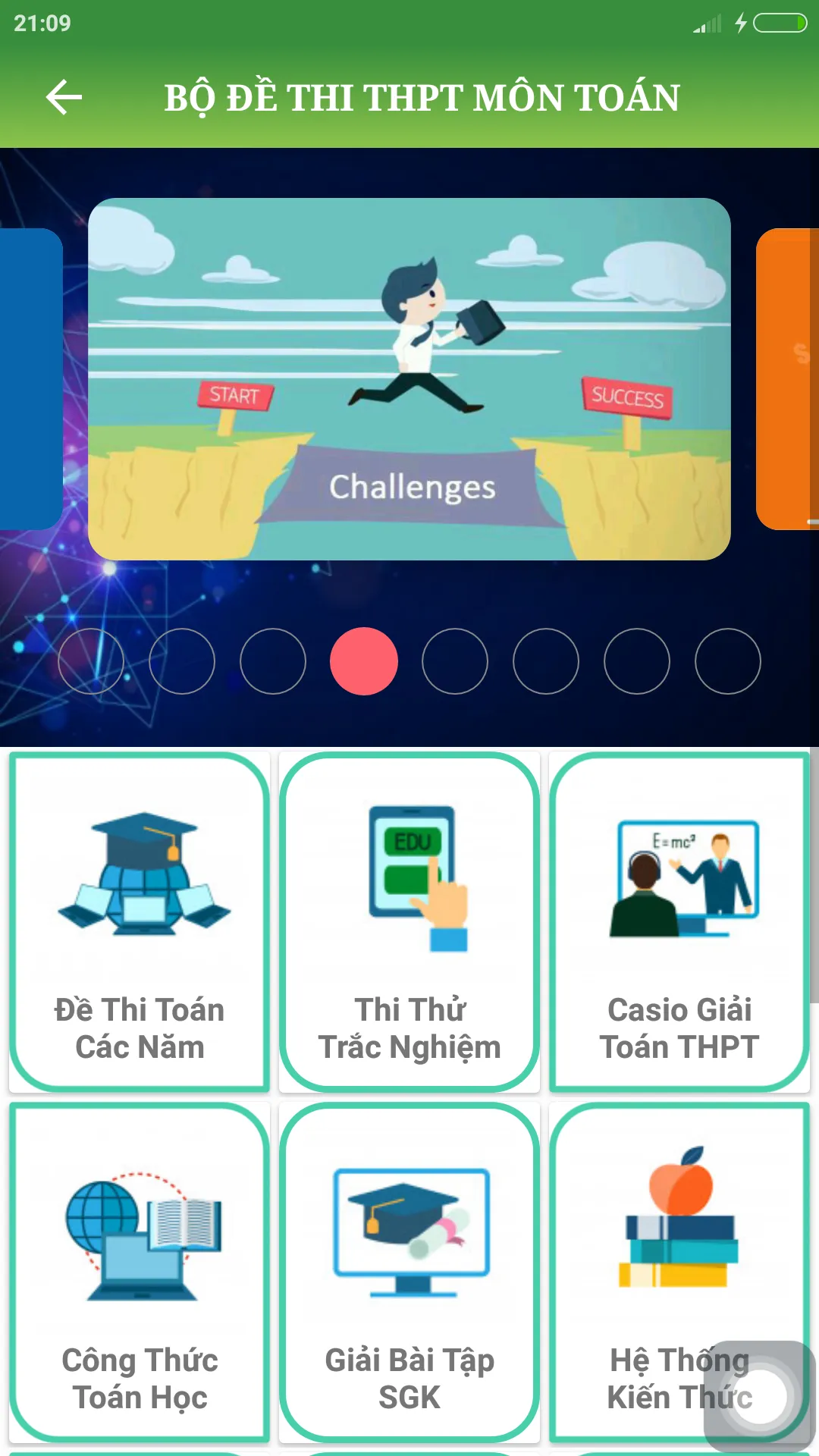 Bộ Đề Toán Luyện Thi THPT QG | Indus Appstore | Screenshot