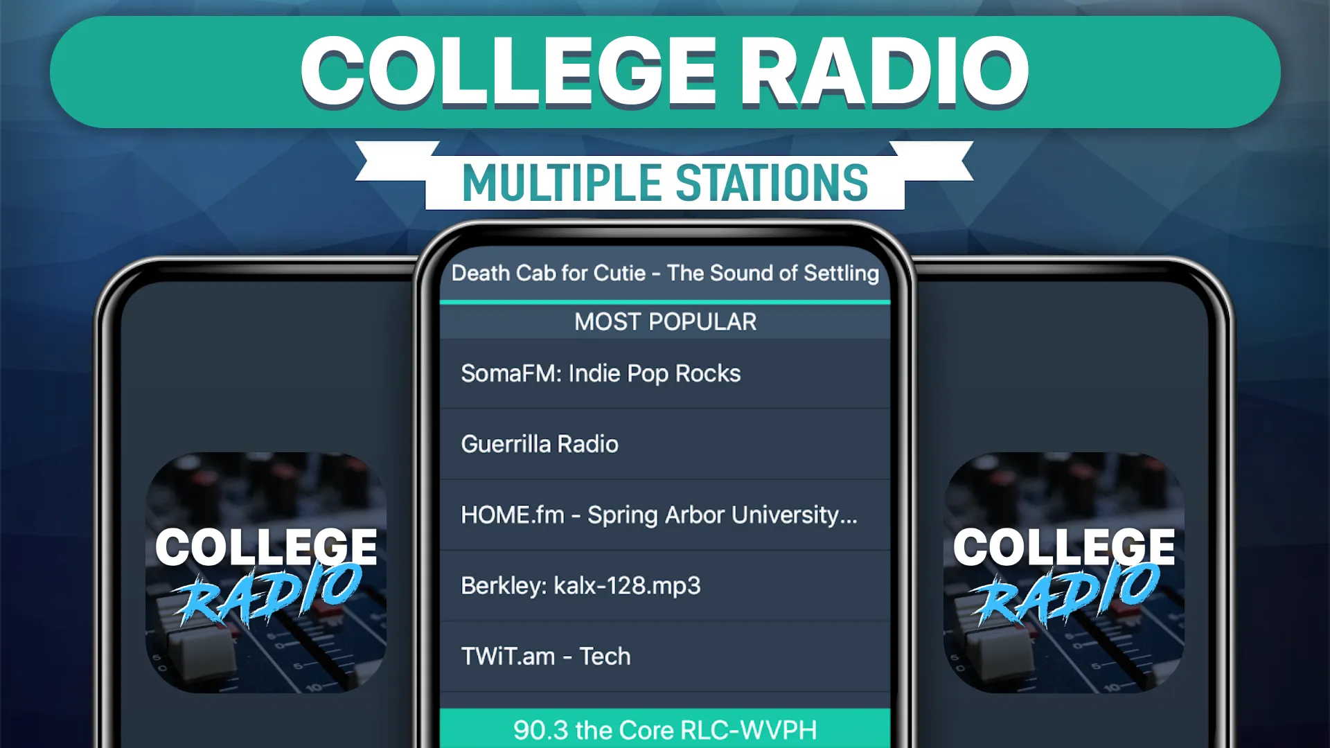 College Radio Favorites | Indus Appstore | Screenshot