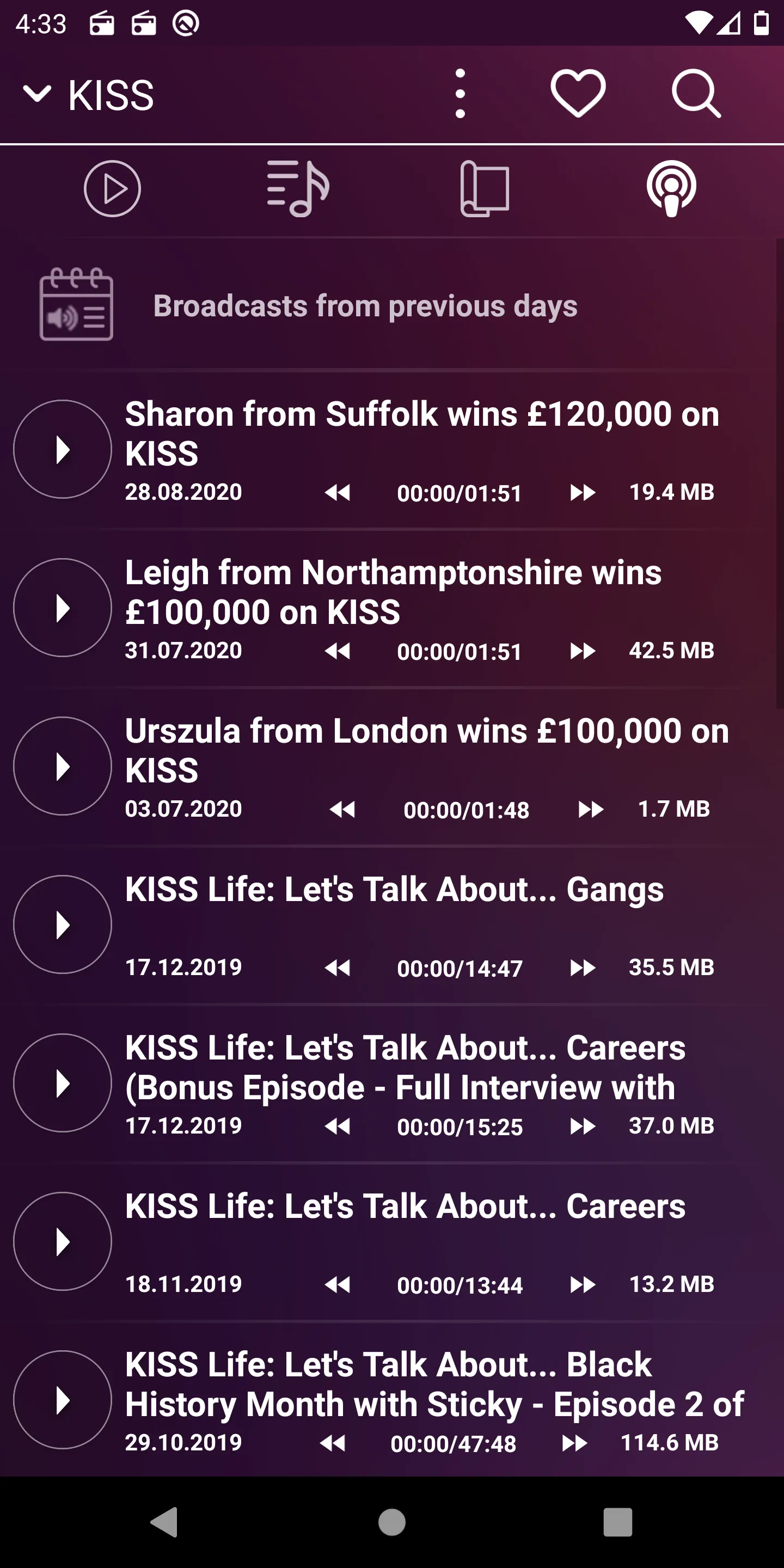 UKRadioLive - UK Live Radios | Indus Appstore | Screenshot