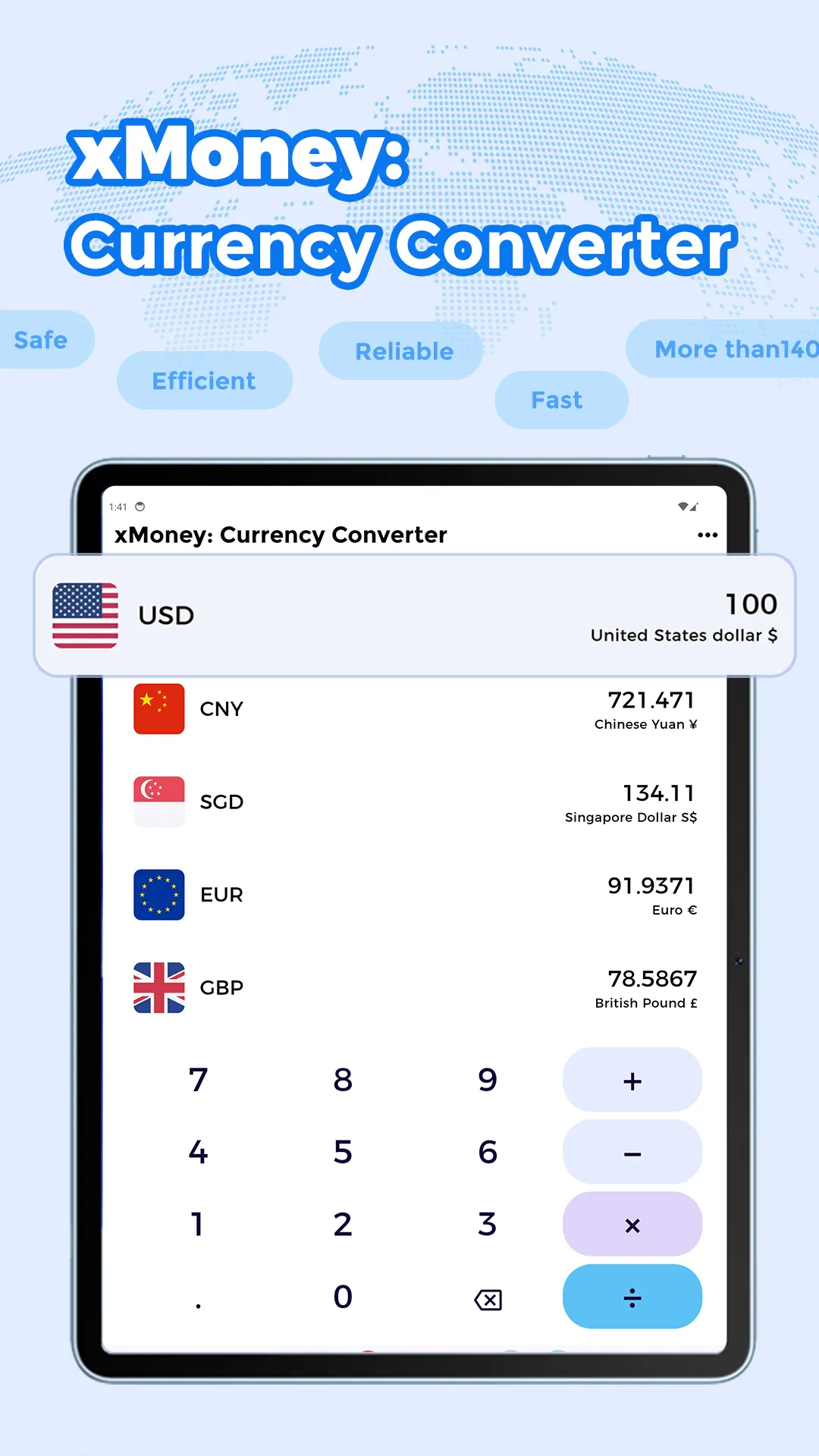 xMoney: Currency Converter | Indus Appstore | Screenshot