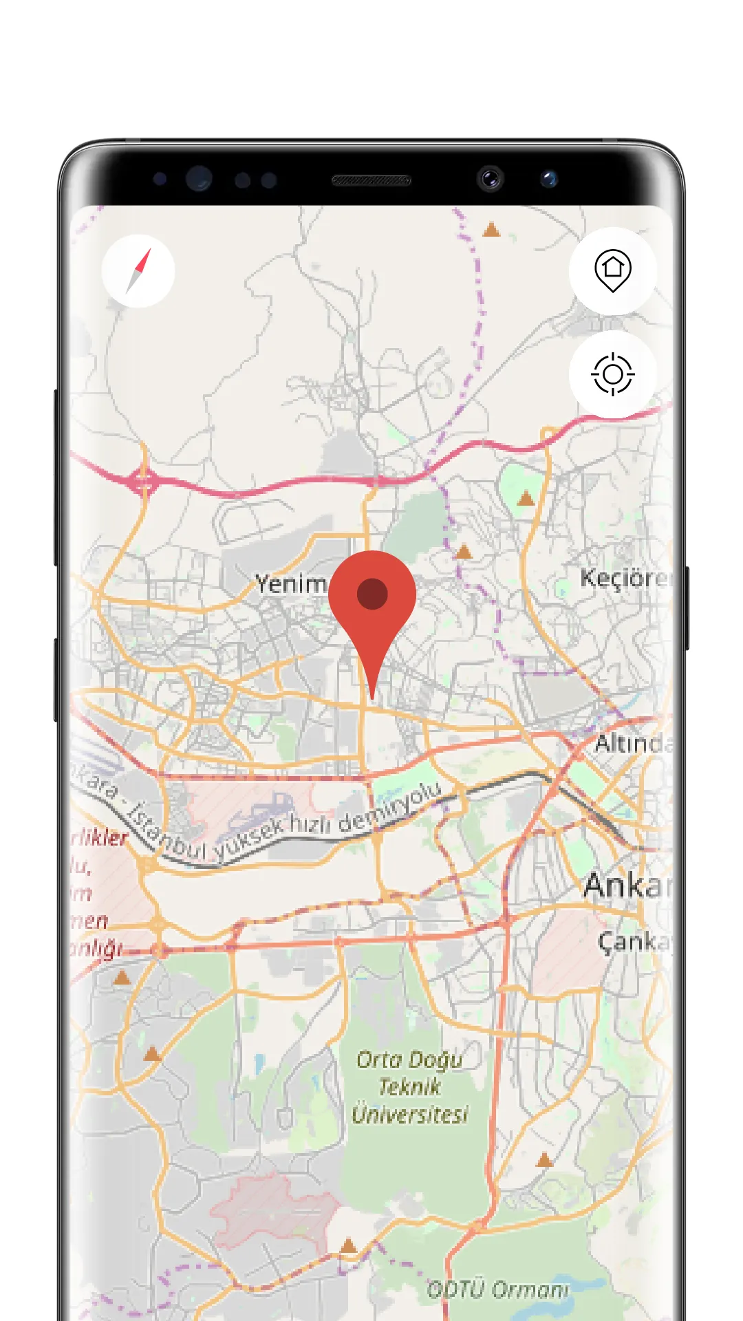 Ankara Offline Map | Indus Appstore | Screenshot