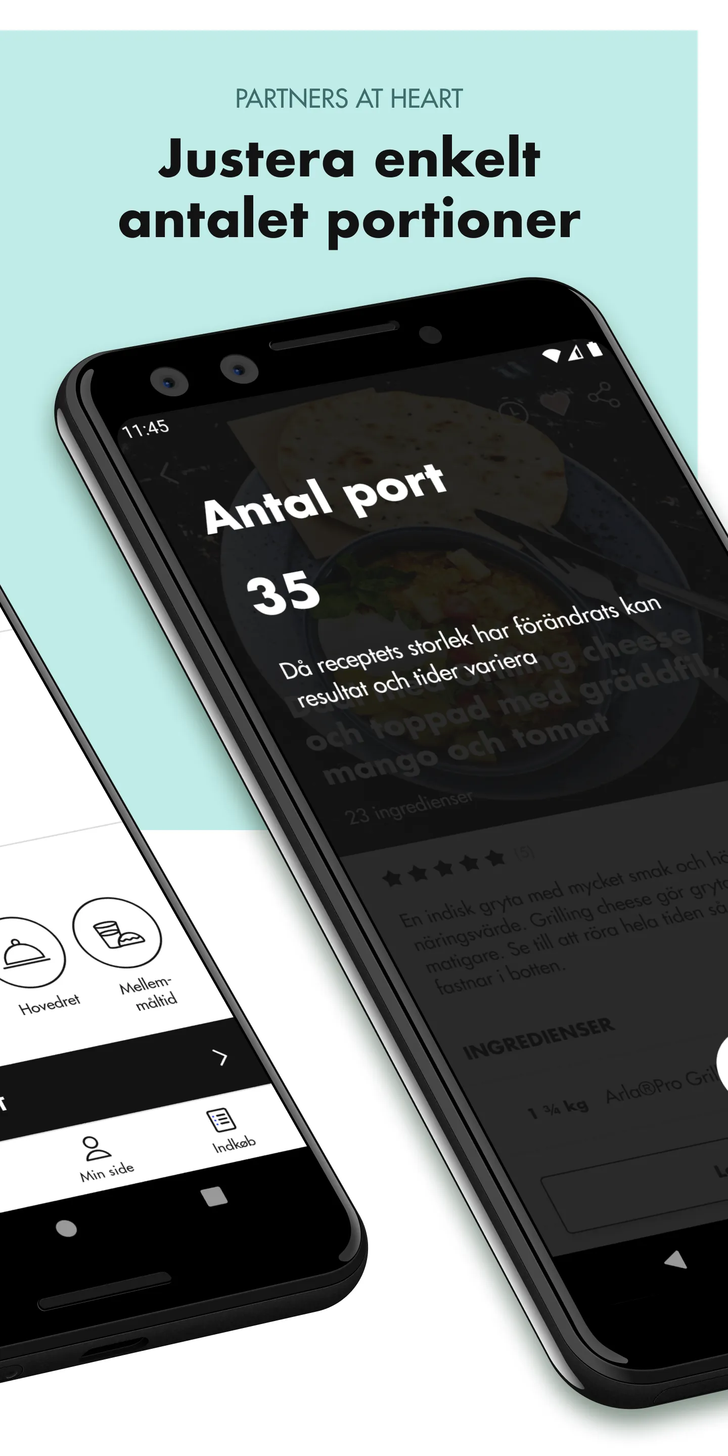 Arla Pro recept, för matproffs | Indus Appstore | Screenshot