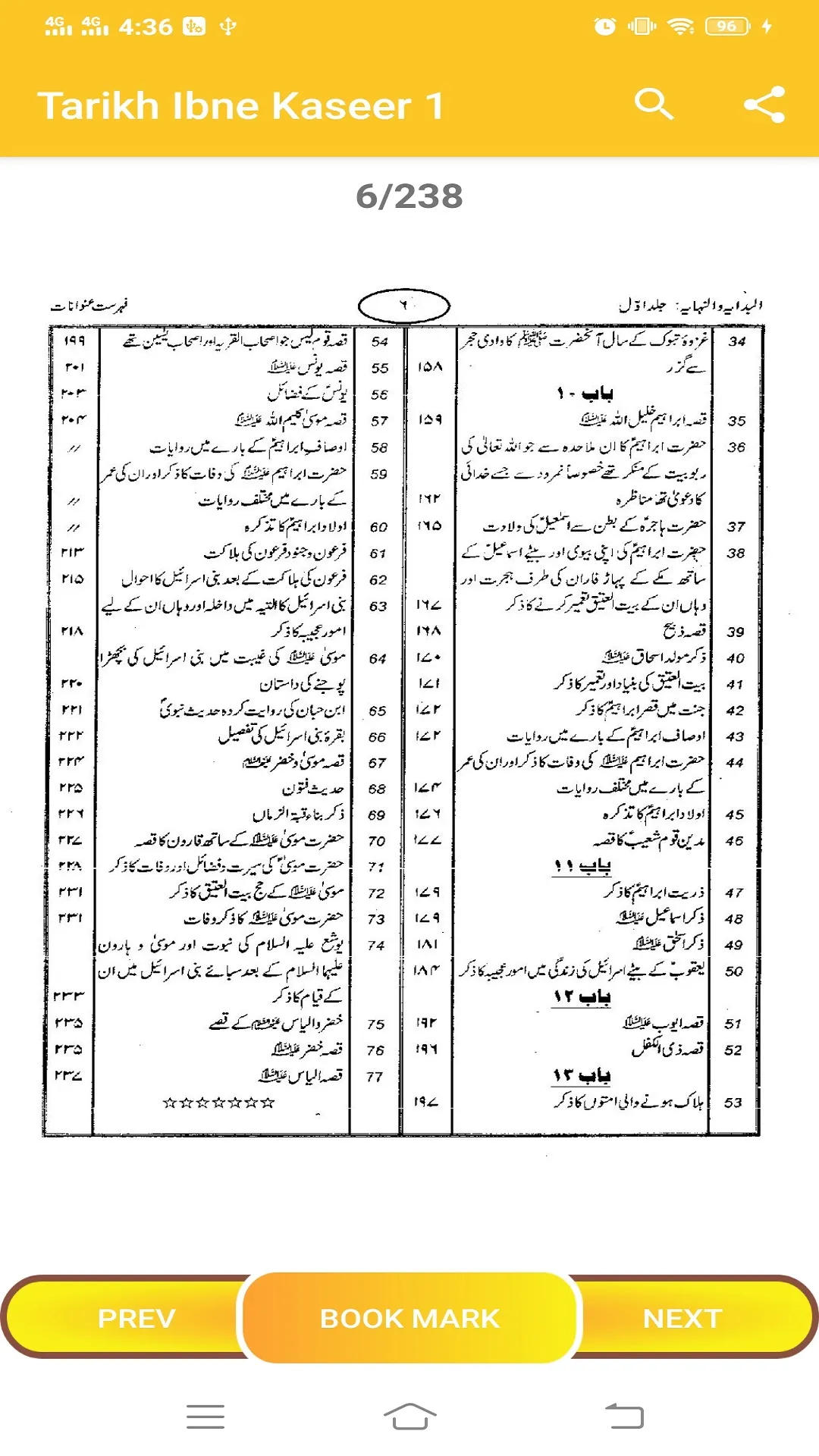 Tareekh Ibn e Kaseer (Ibn Kath | Indus Appstore | Screenshot