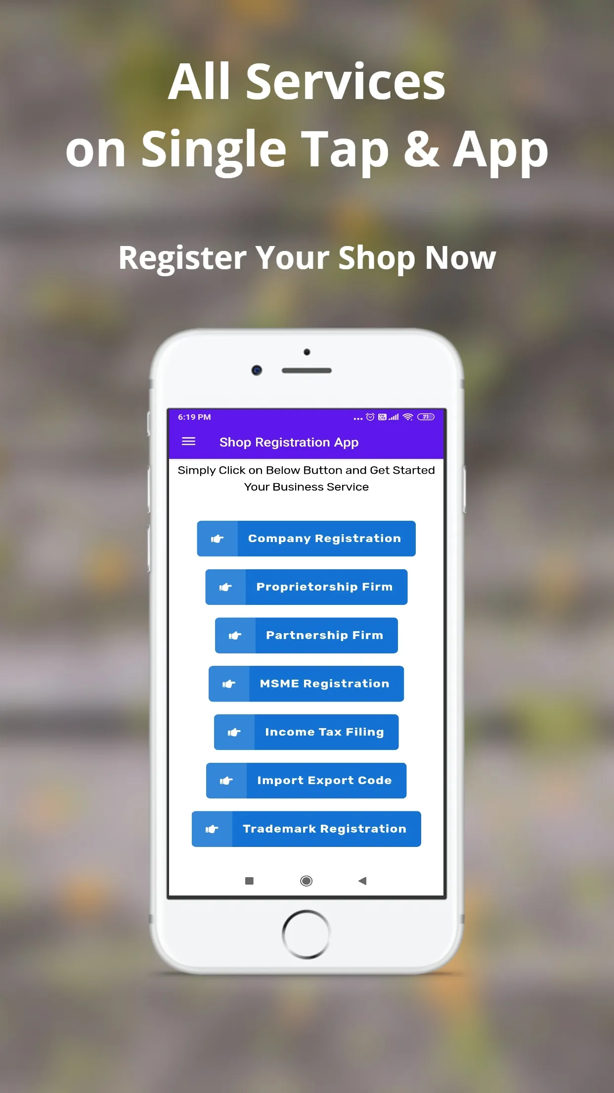 Shop Registration India App | Indus Appstore | Screenshot