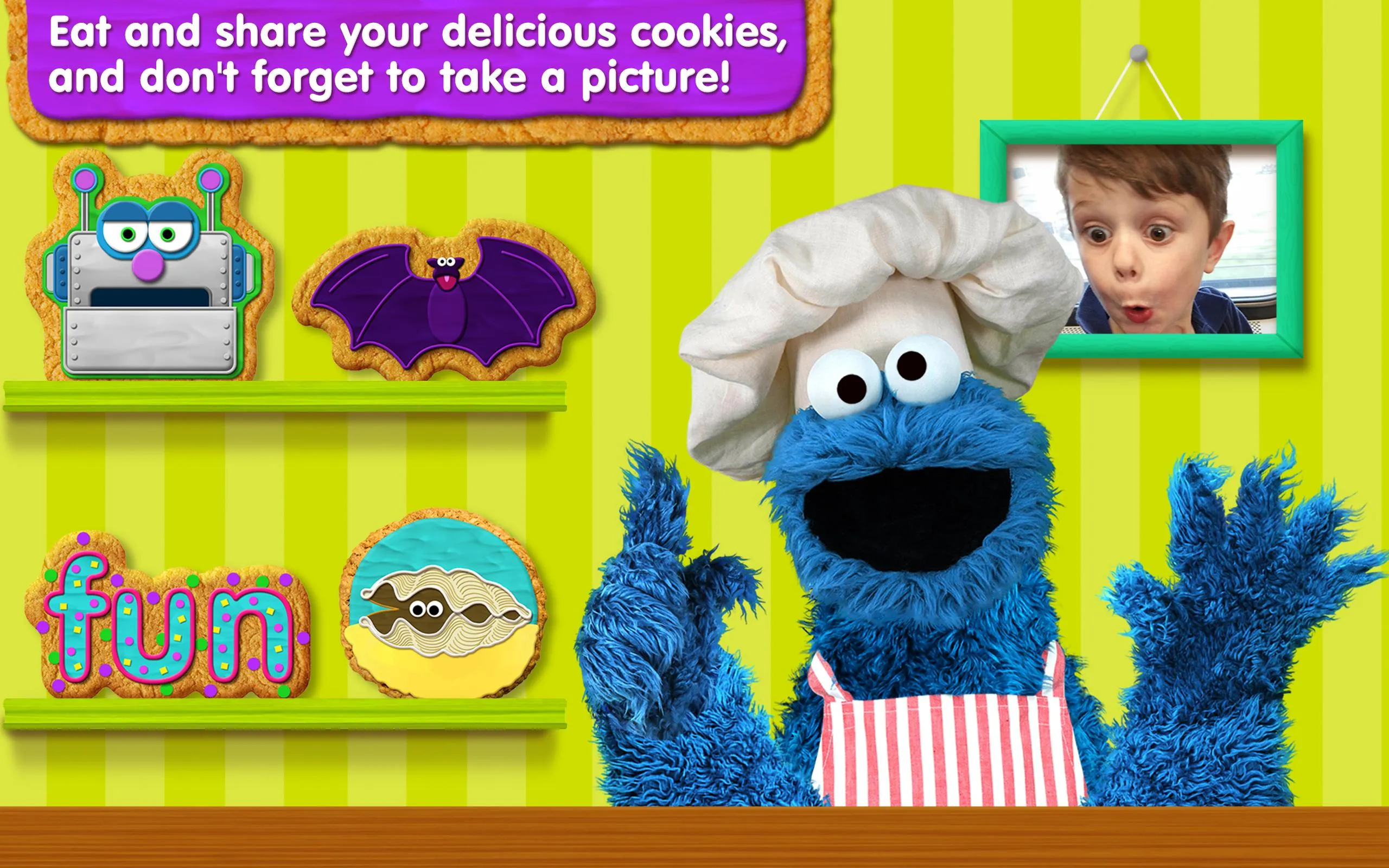 Sesame Street Alphabet Kitchen | Indus Appstore | Screenshot