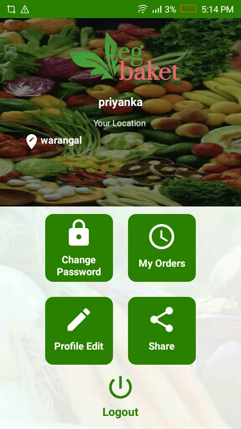 Veg Baket | Indus Appstore | Screenshot