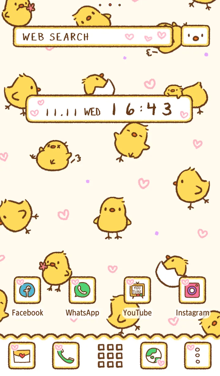 Chick Paradise Theme +HOME | Indus Appstore | Screenshot