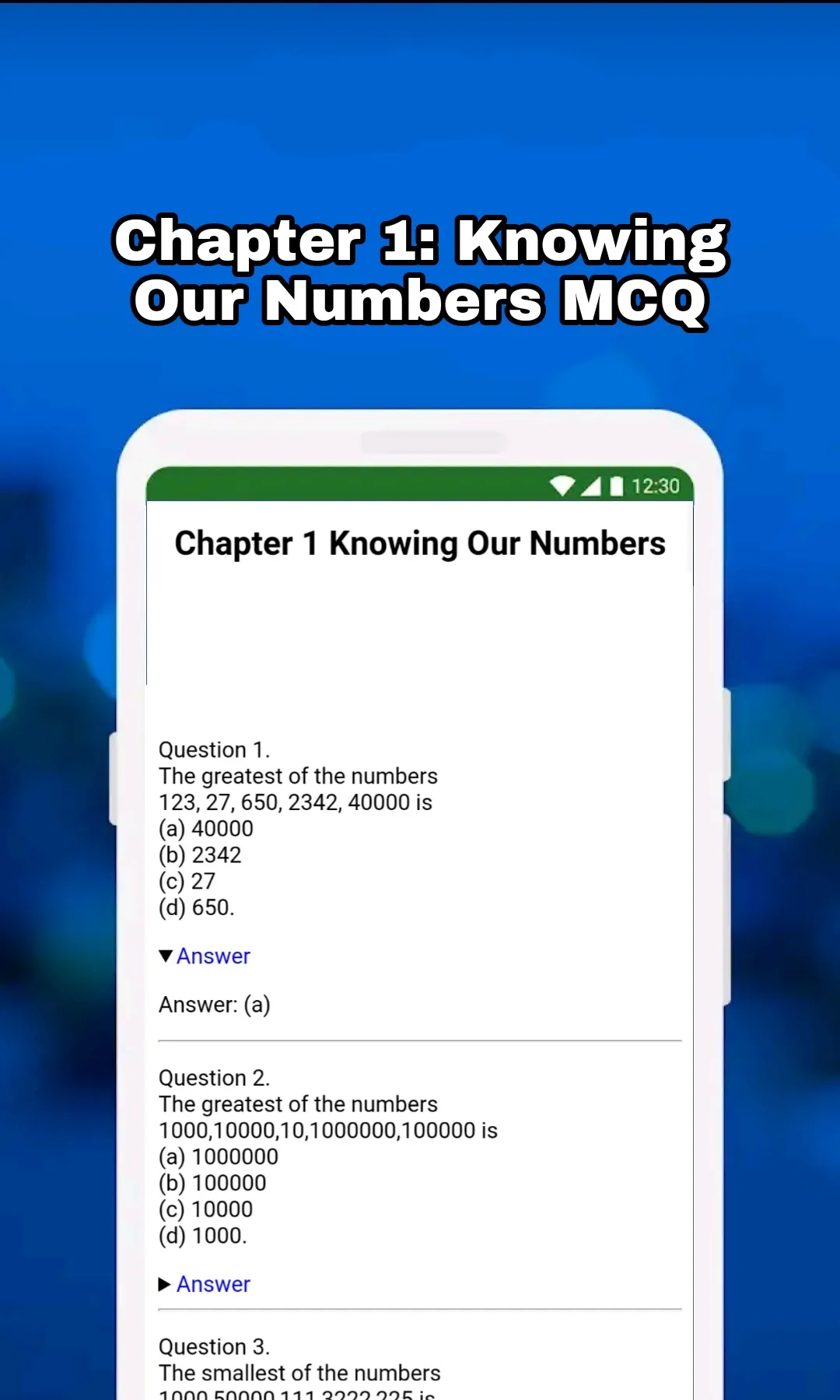 Class 6 Maths Solution English | Indus Appstore | Screenshot