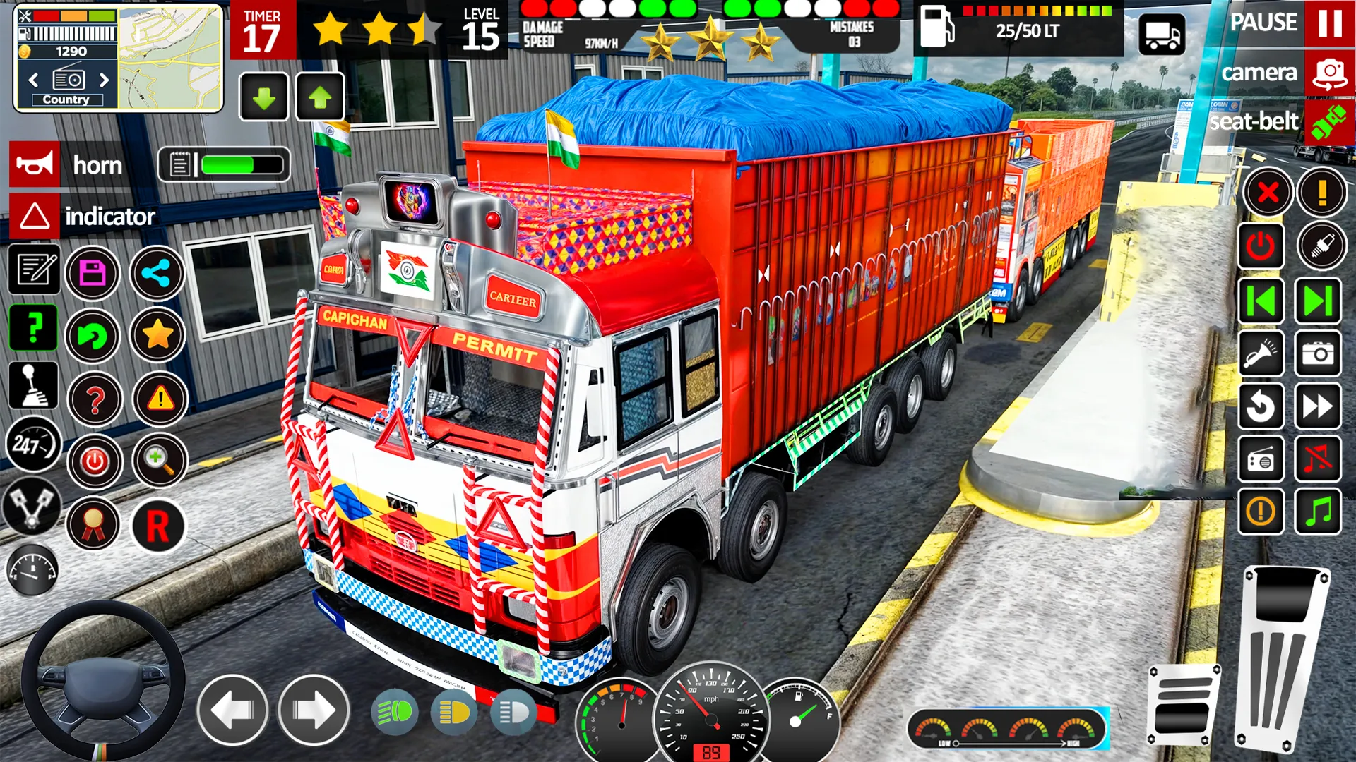 Indian Truck Offroad Cargo 3D | Indus Appstore | Screenshot