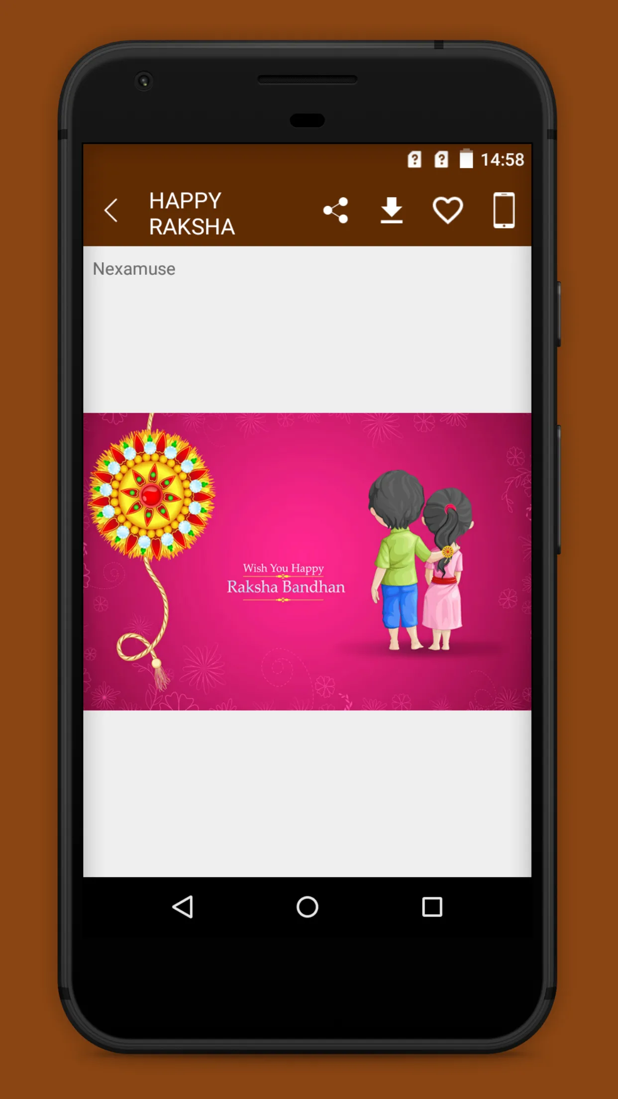 Raksha Bandhan Wishes & Images | Indus Appstore | Screenshot