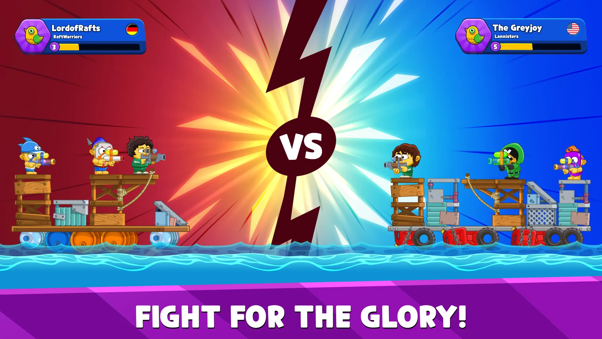 Raft Wars: Boat Battles | Indus Appstore | Screenshot