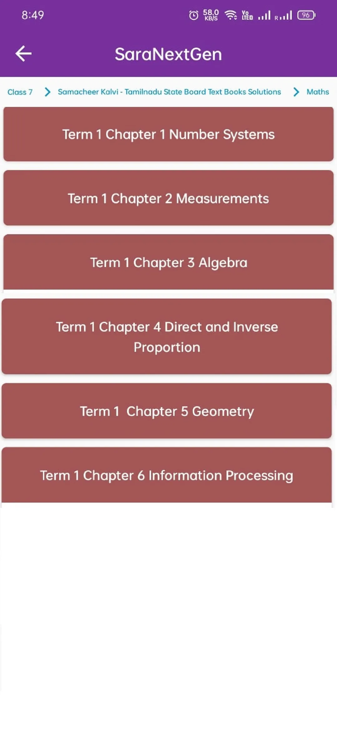 TN 7th Guide ( All Subjects ) | Indus Appstore | Screenshot