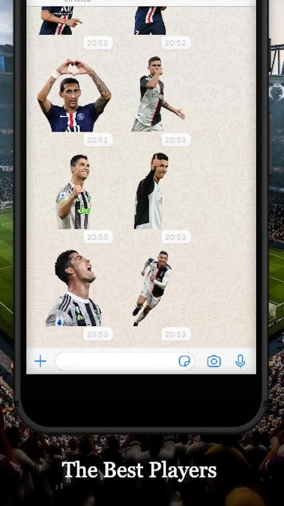 Soccer Stickers for WhatsApp | Indus Appstore | Screenshot